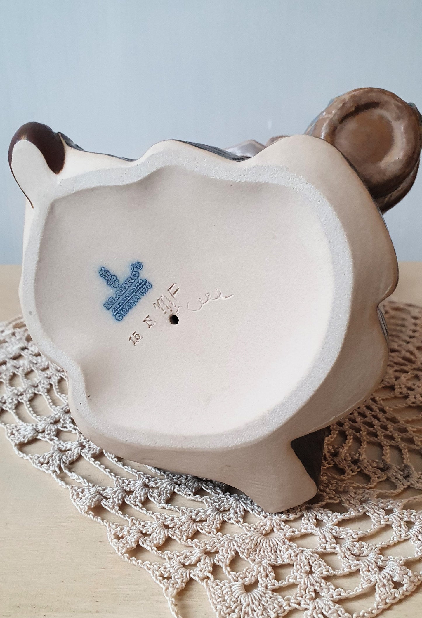 LLADRÓ RAGAZZA LAVANDAIA VINTAGE IN GRES