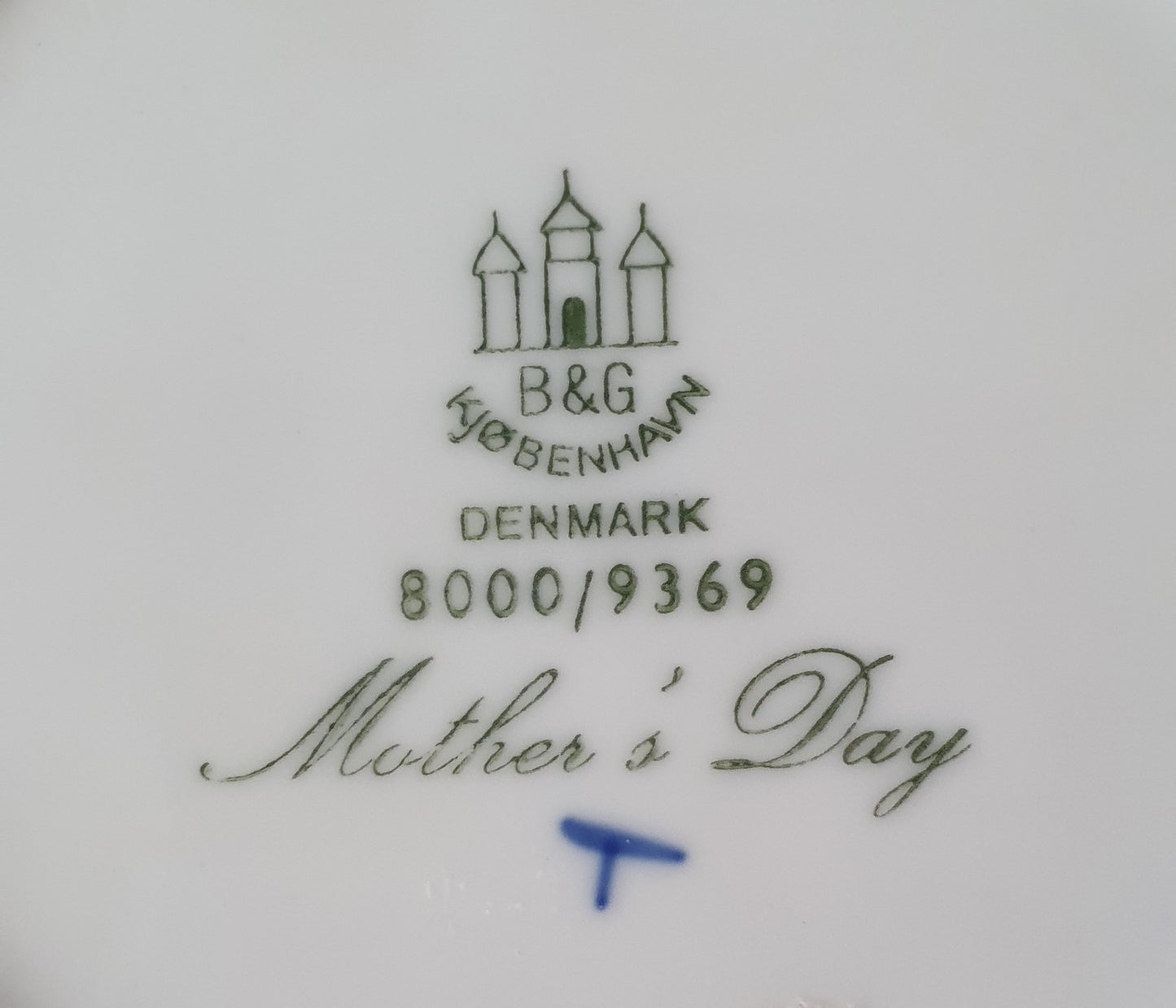 BING&GRONDAHL PIATTO "GIORNO DELLA MAMMA" ANNO 1969