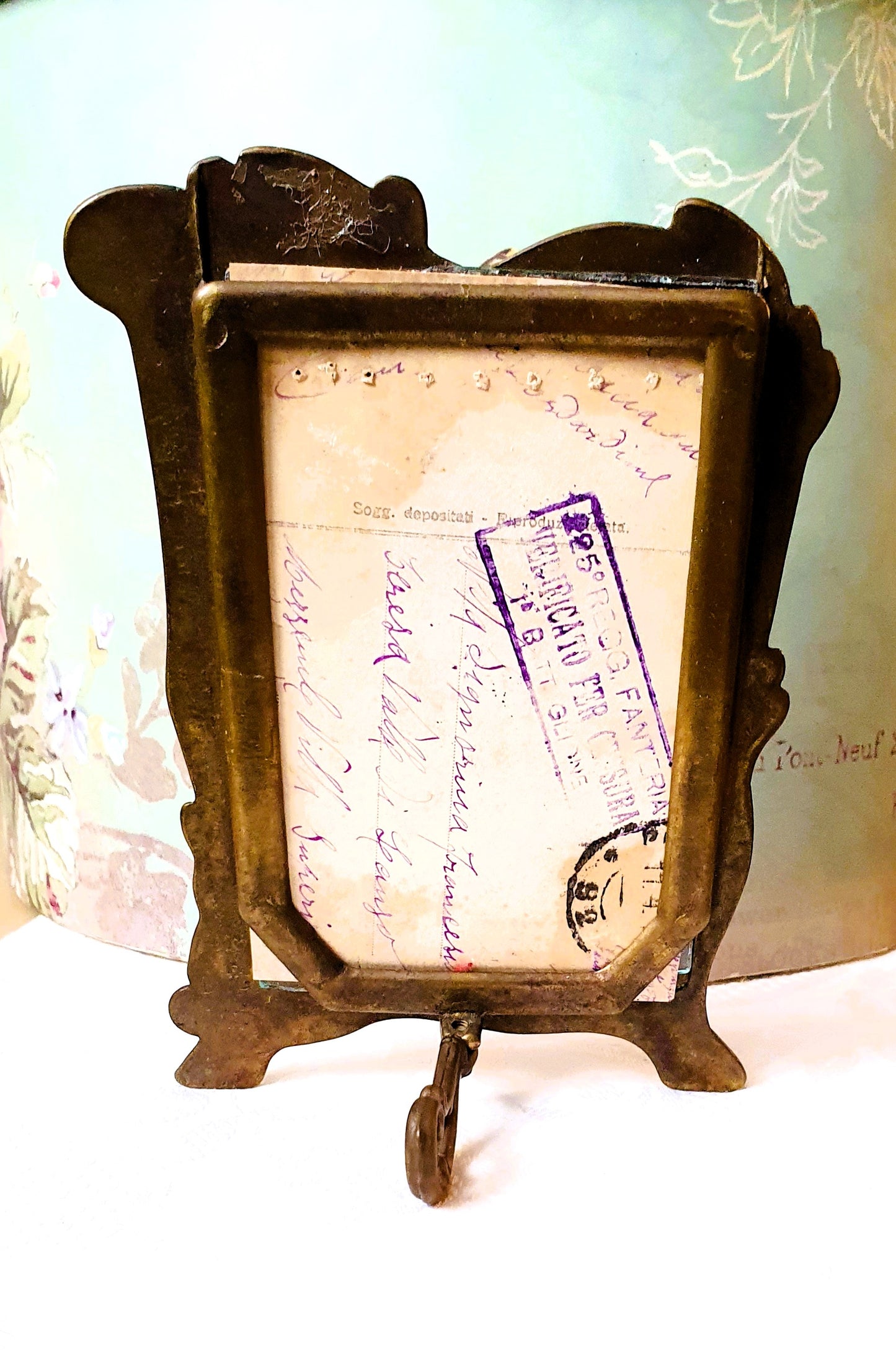 CORNICE PORTAFOTO STILE LIBERTY 1900