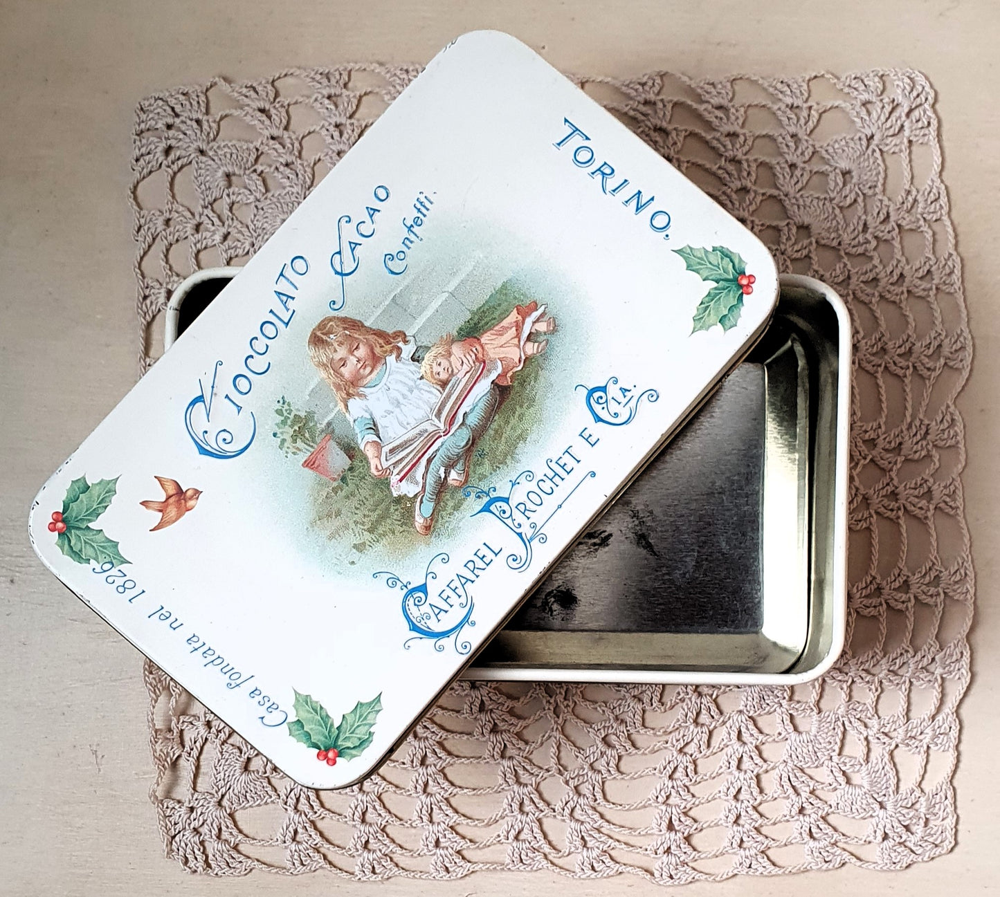 CAFFAREL PROCHET TORINO SCATOLA IN LATTA ANNI '90