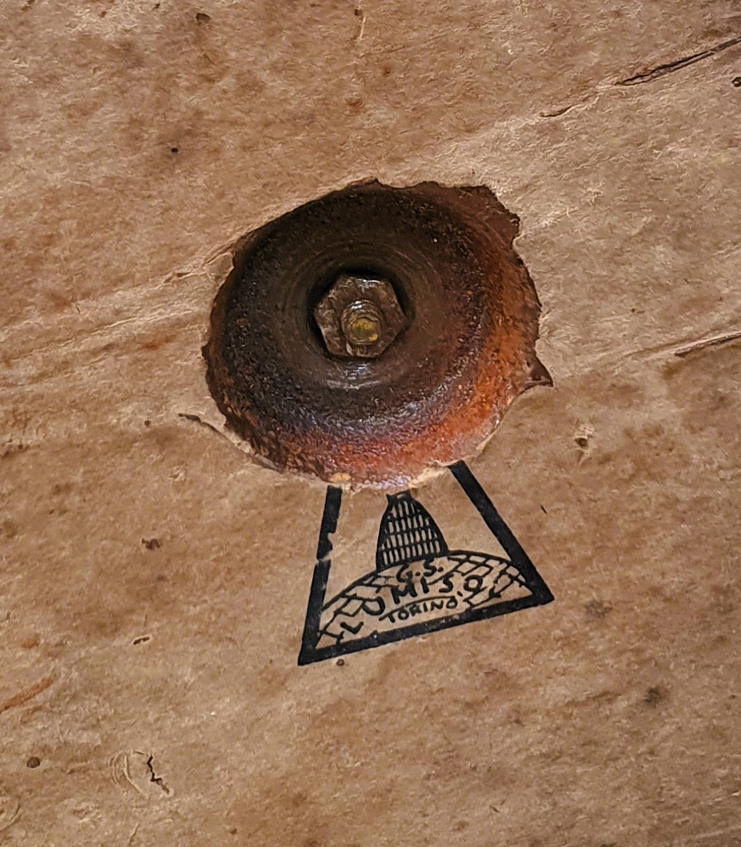 LAMPADA INDUSTRIALE VINTAGE LUMISOL TORINO