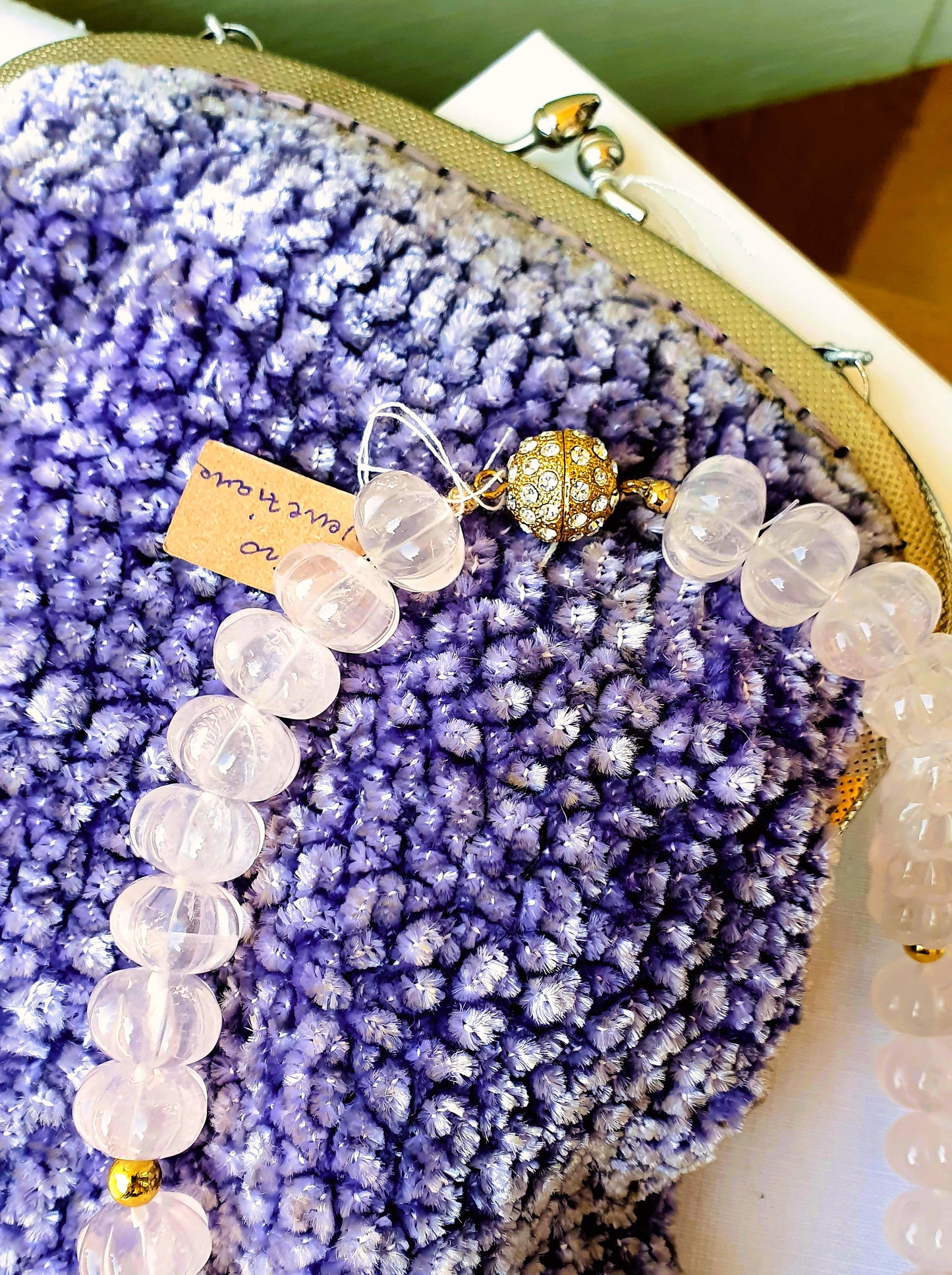 COLLANA VINTAGE IN PERLE DI VETRO VENEZIANO