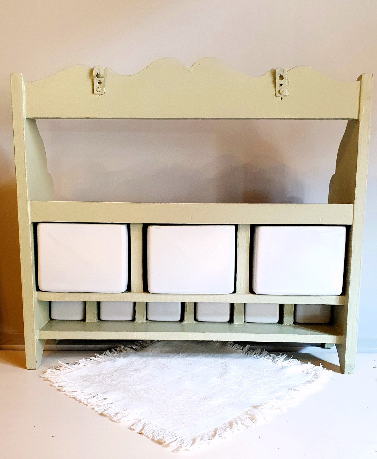 MENSOLA PORTASPEZIE SCAFFALE SHABBY