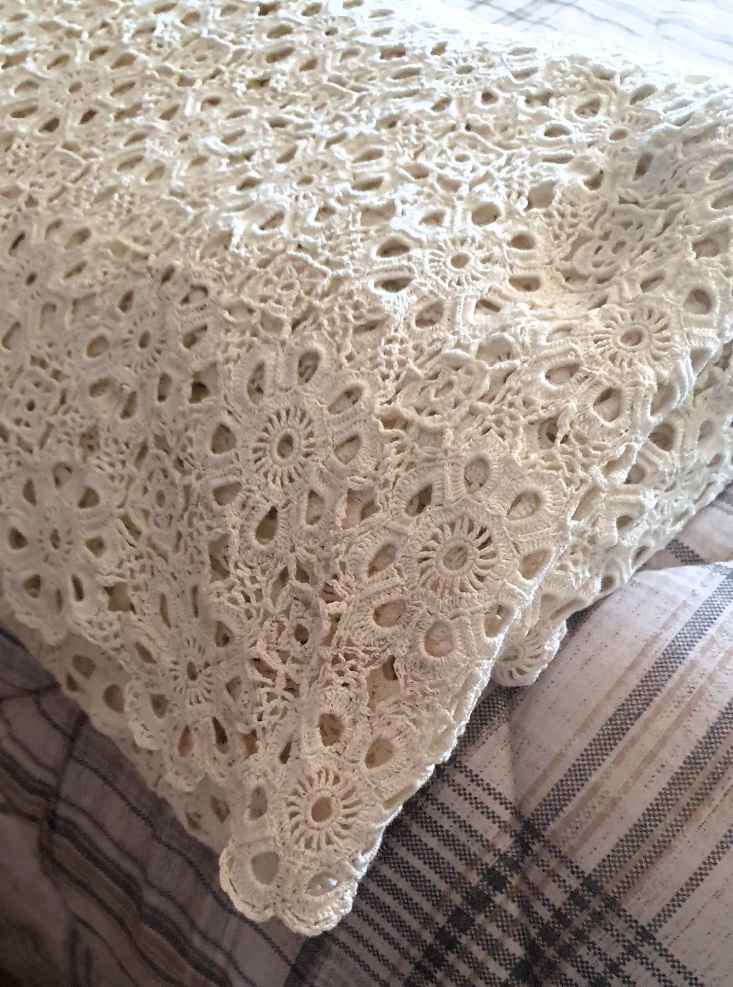 COPRILETTO IN PIZZO VINTAGE ANNI '50