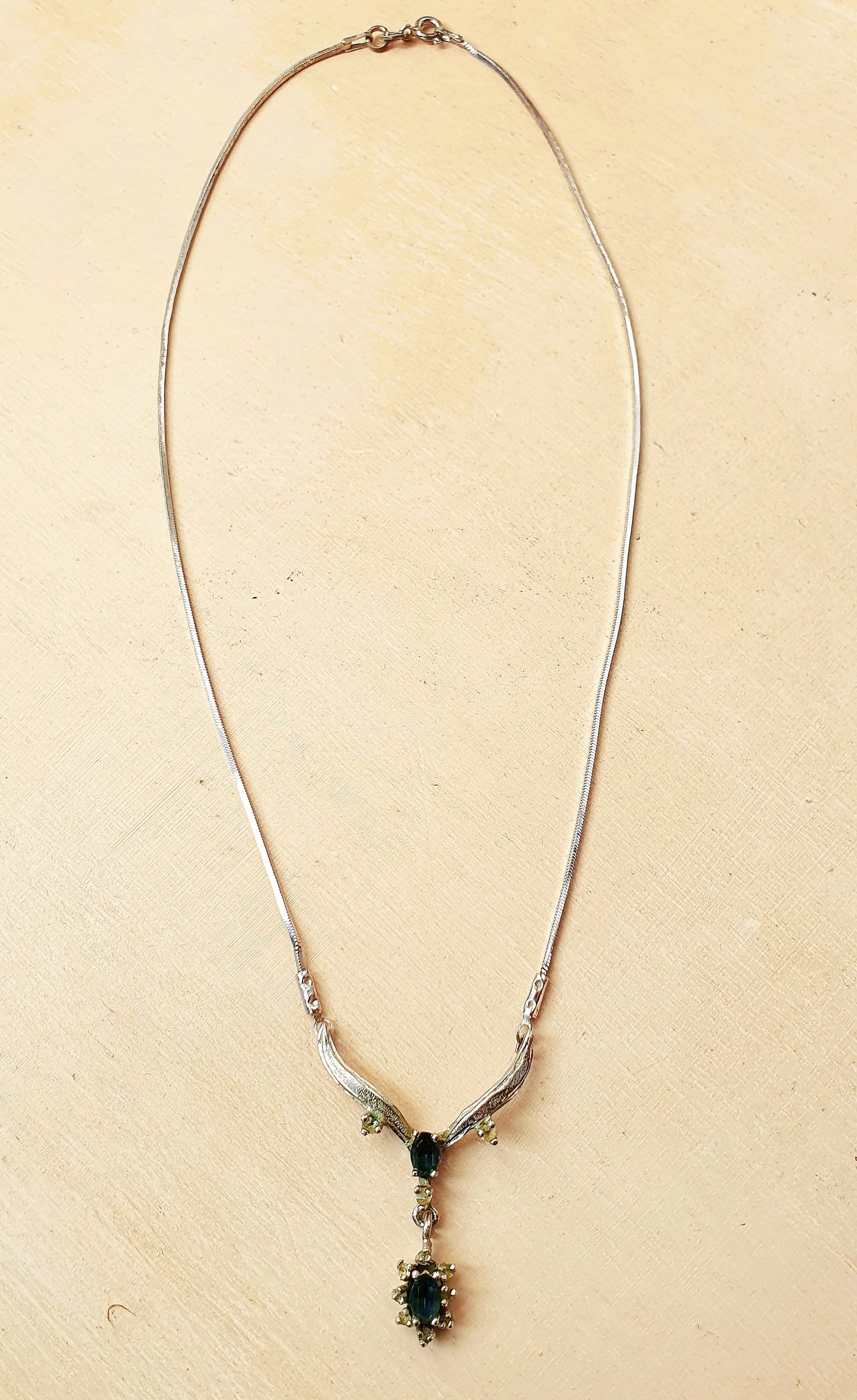 COLLANA GIROCOLLO VINTAGE IN ARGENTO