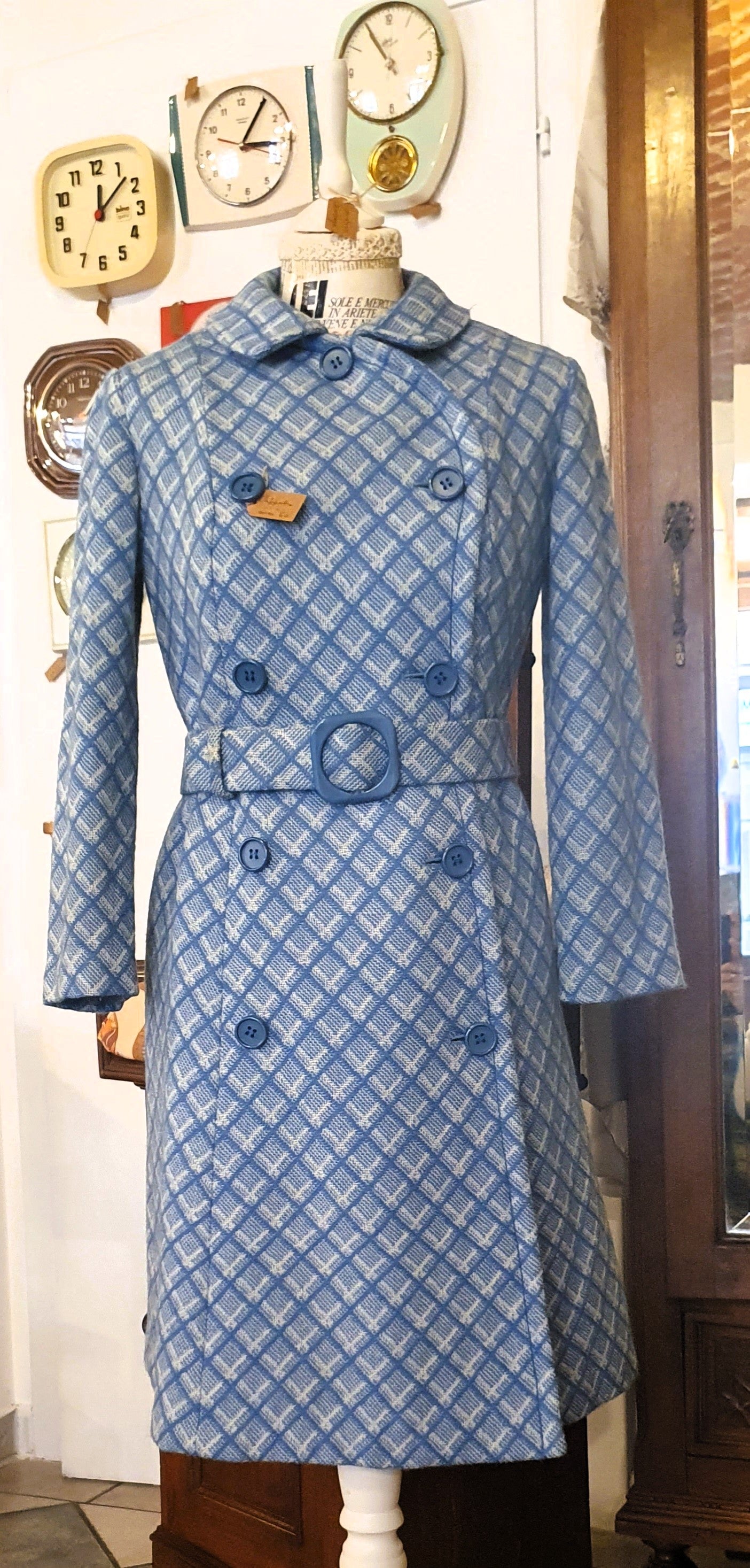 CAPPOTTO SARTORIALE VINTAGE ANNI '60
