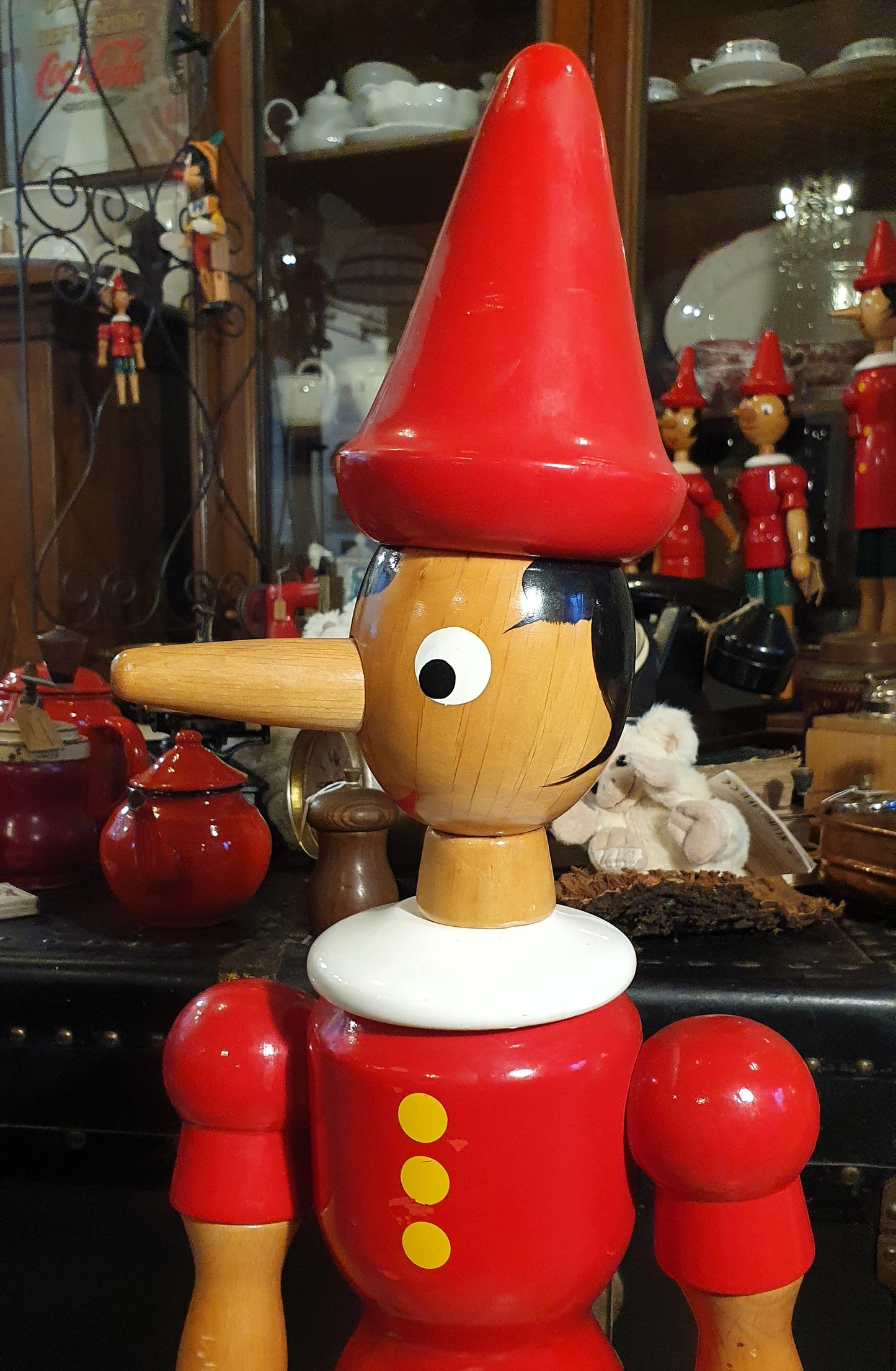 PINOCCHIO BURATTINO VINTAGE ITALIA ANNI '60