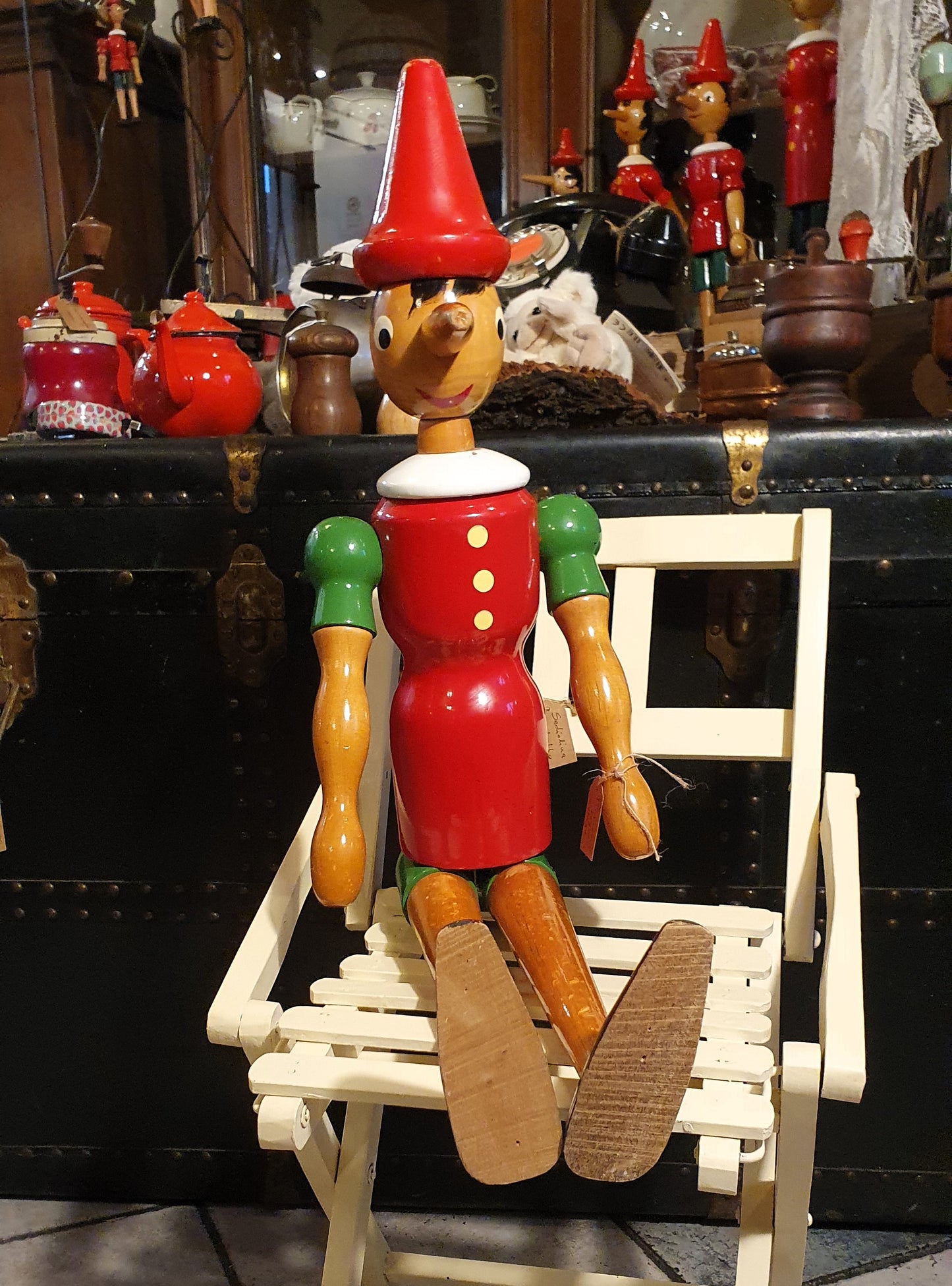 PINOCCHIO IN LEGNO VINTAGE ANNI '60