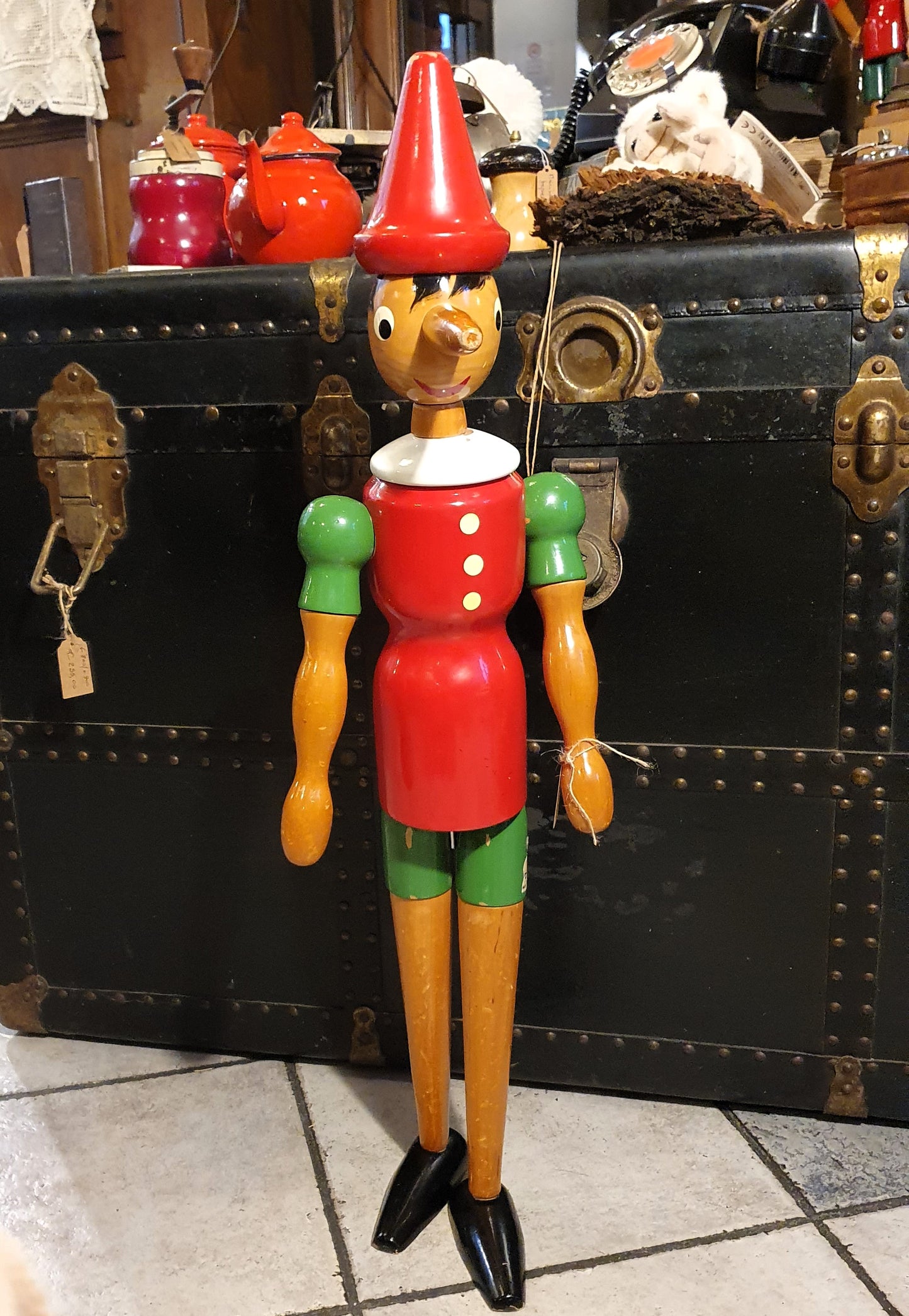PINOCCHIO IN LEGNO VINTAGE ANNI '60