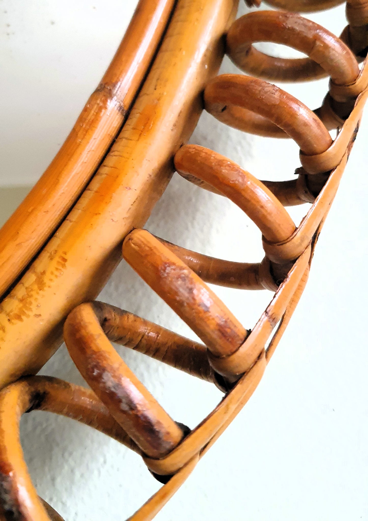 SPECCHIO OVALE F. ALBINI MID-CENTURY ANNI '60