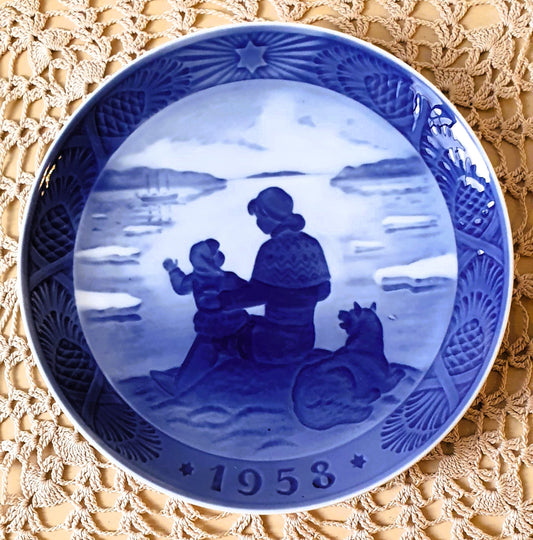 ROYAL COPENHAGEN PIATTO ANNO 1958