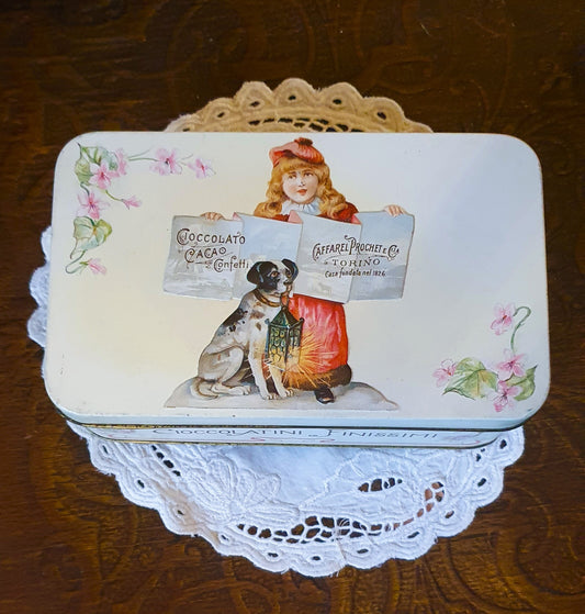 CAFFAREL PROCHET TORINO SCATOLA IN LATTA ANNI '90