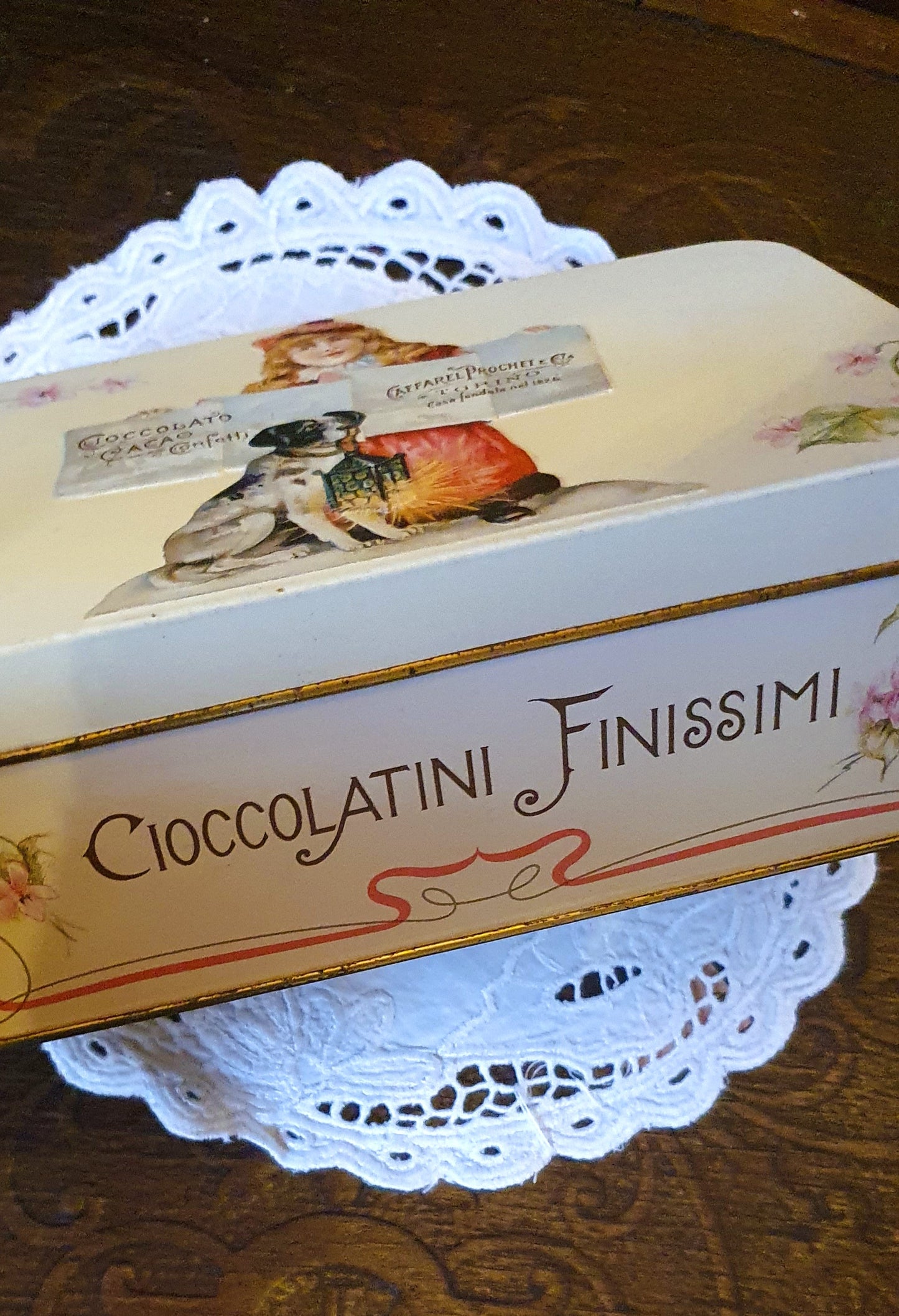 CAFFAREL PROCHET TORINO SCATOLA IN LATTA ANNI '90