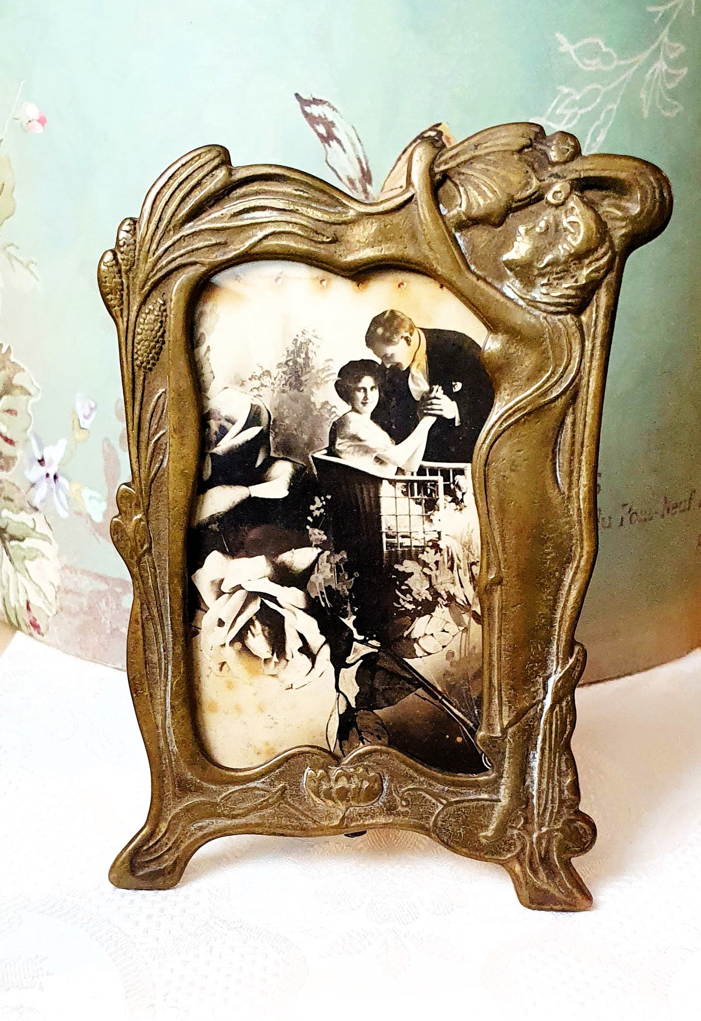 CORNICE PORTAFOTO STILE LIBERTY 1900