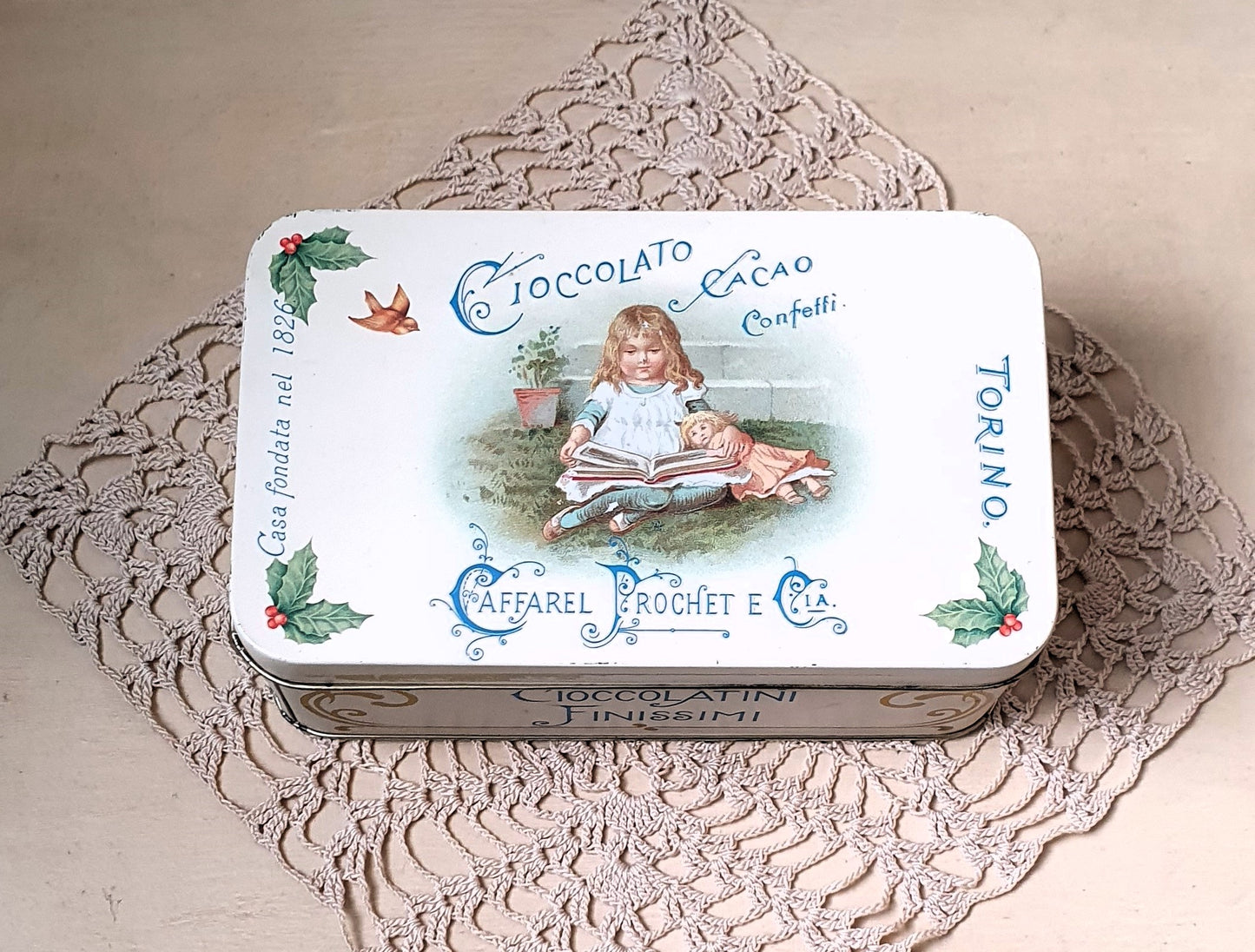 CAFFAREL PROCHET TORINO SCATOLA IN LATTA ANNI '90