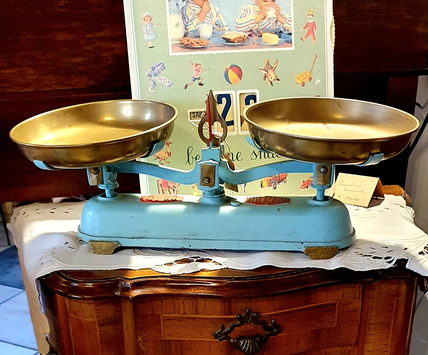 ANTICA BILANCIA VULCANO ANNI '40-'50