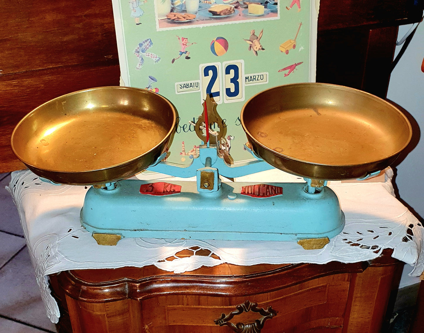 ANTICA BILANCIA VULCANO ANNI '40-'50