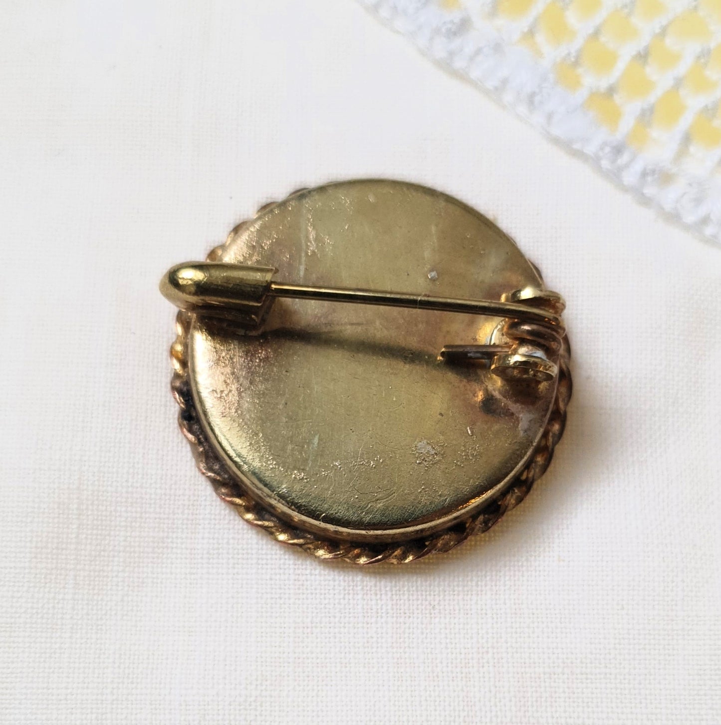 SPILLA IN VETRO MICROMOSAICO VINTAGE ITALIA