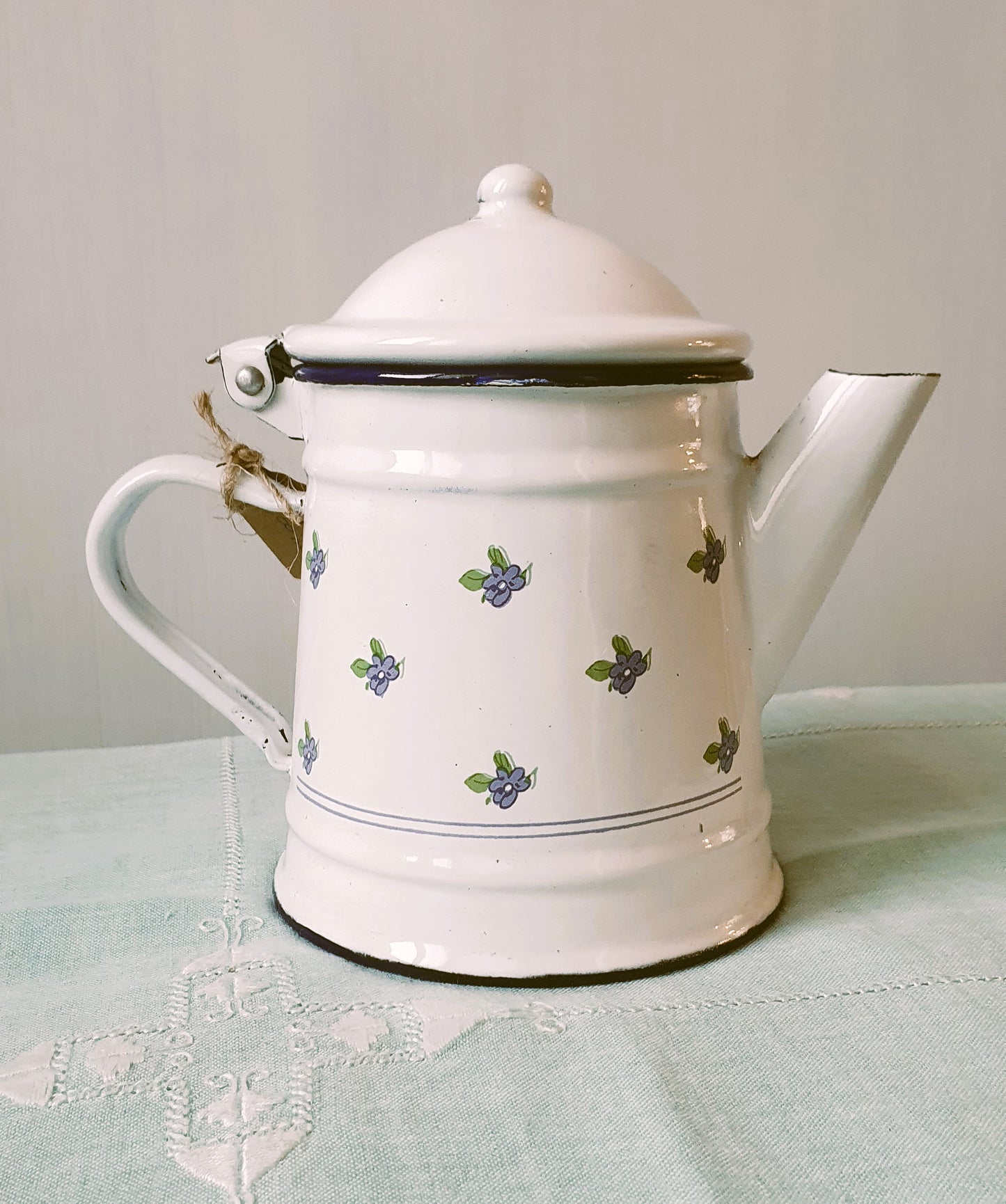 TEIERA VINTAGE IN LATTA SMALTATA