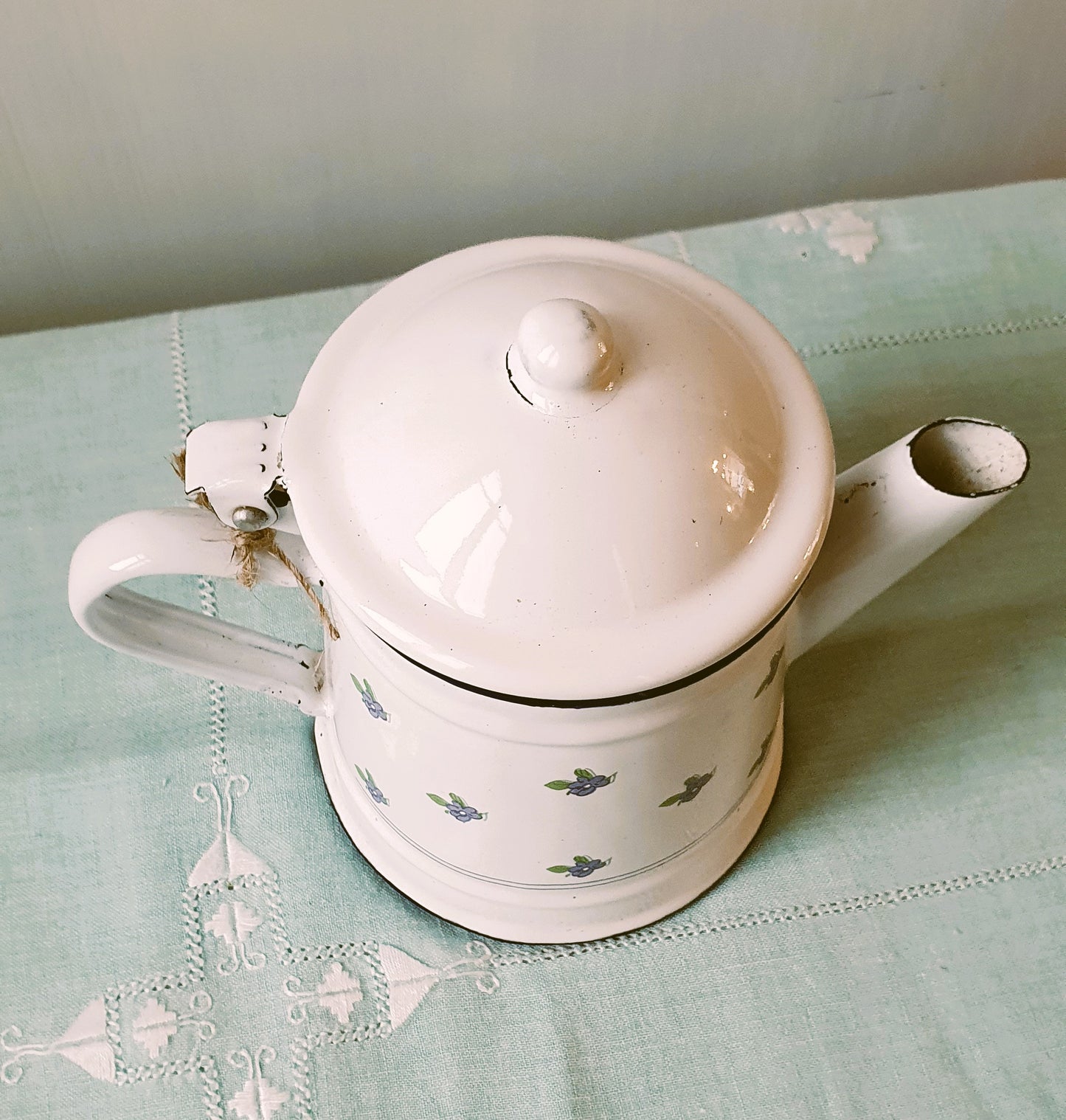 TEIERA VINTAGE IN LATTA SMALTATA