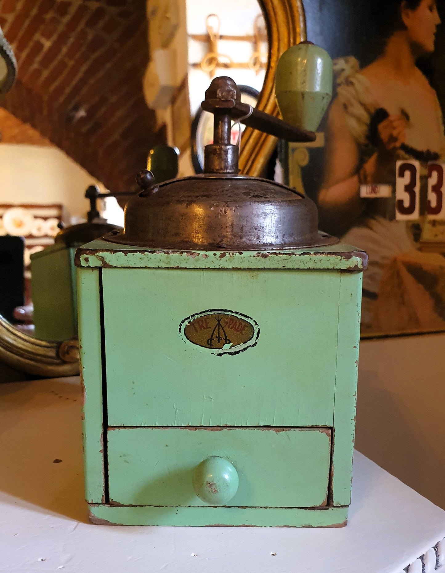 MACINA CAFFÈ TRE SPADE ITALIA VINTAGE