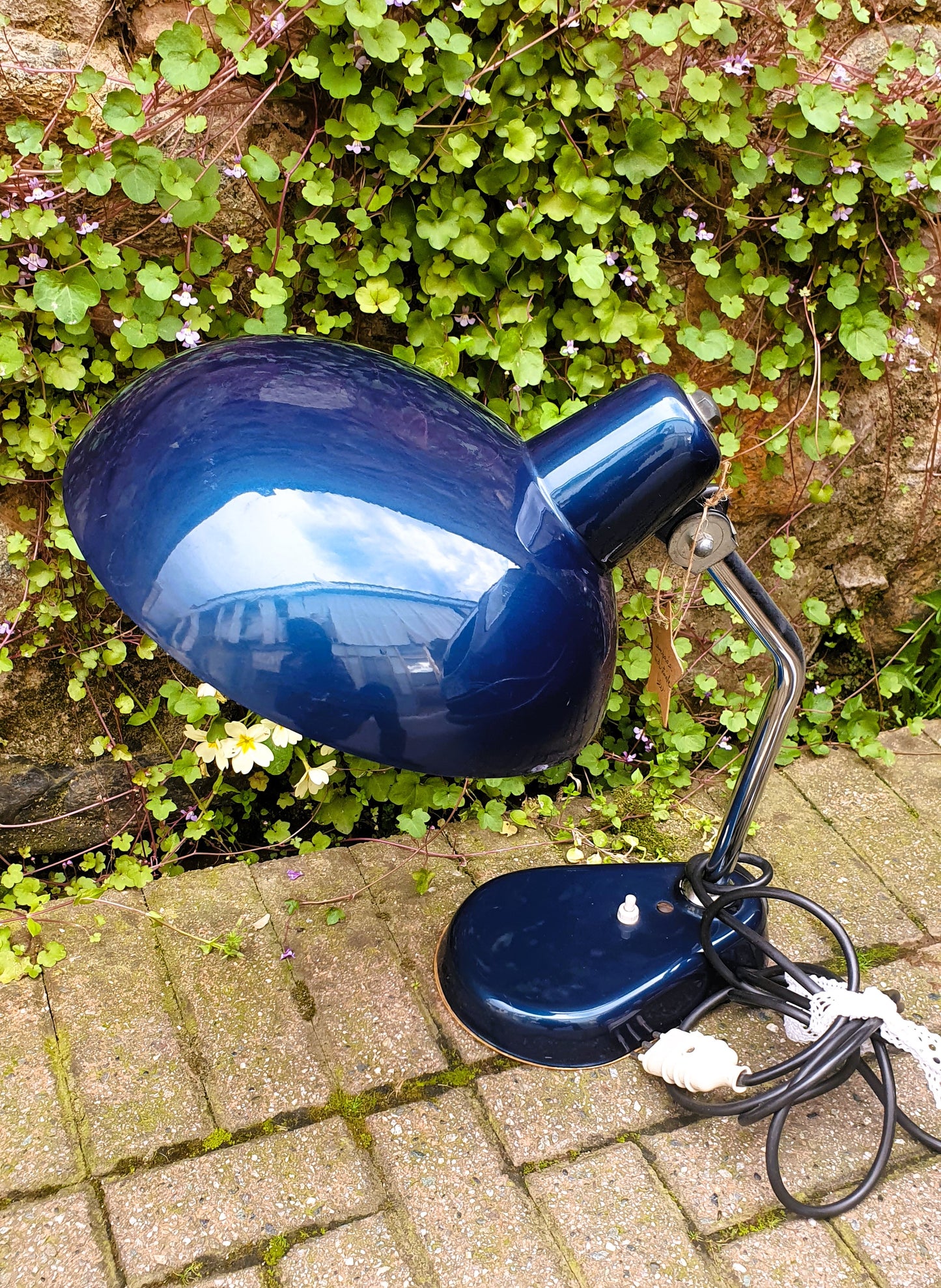 LAMPADA INDUSTRIALE VINTAGE DA TAVOLO