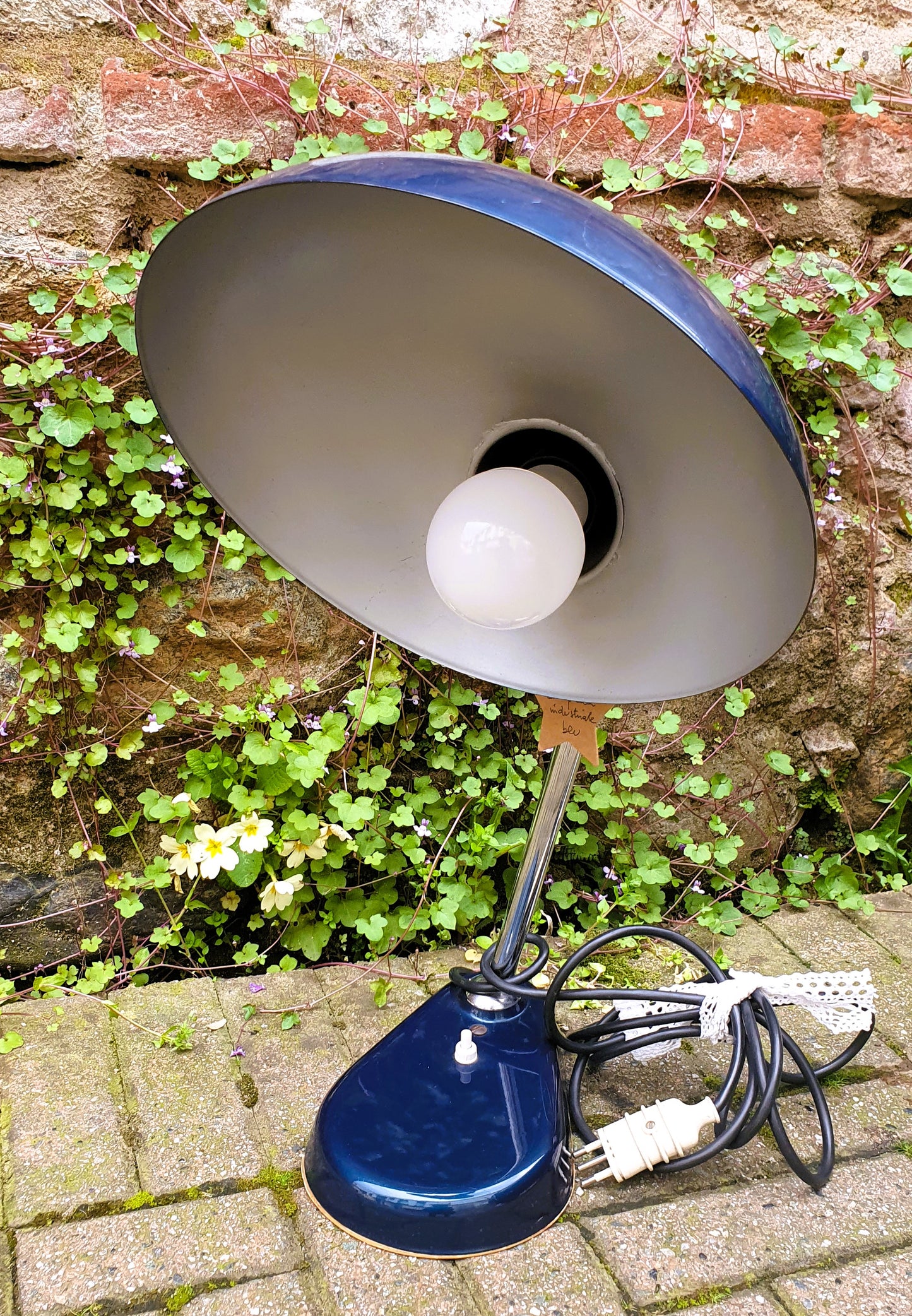 LAMPADA INDUSTRIALE VINTAGE DA TAVOLO