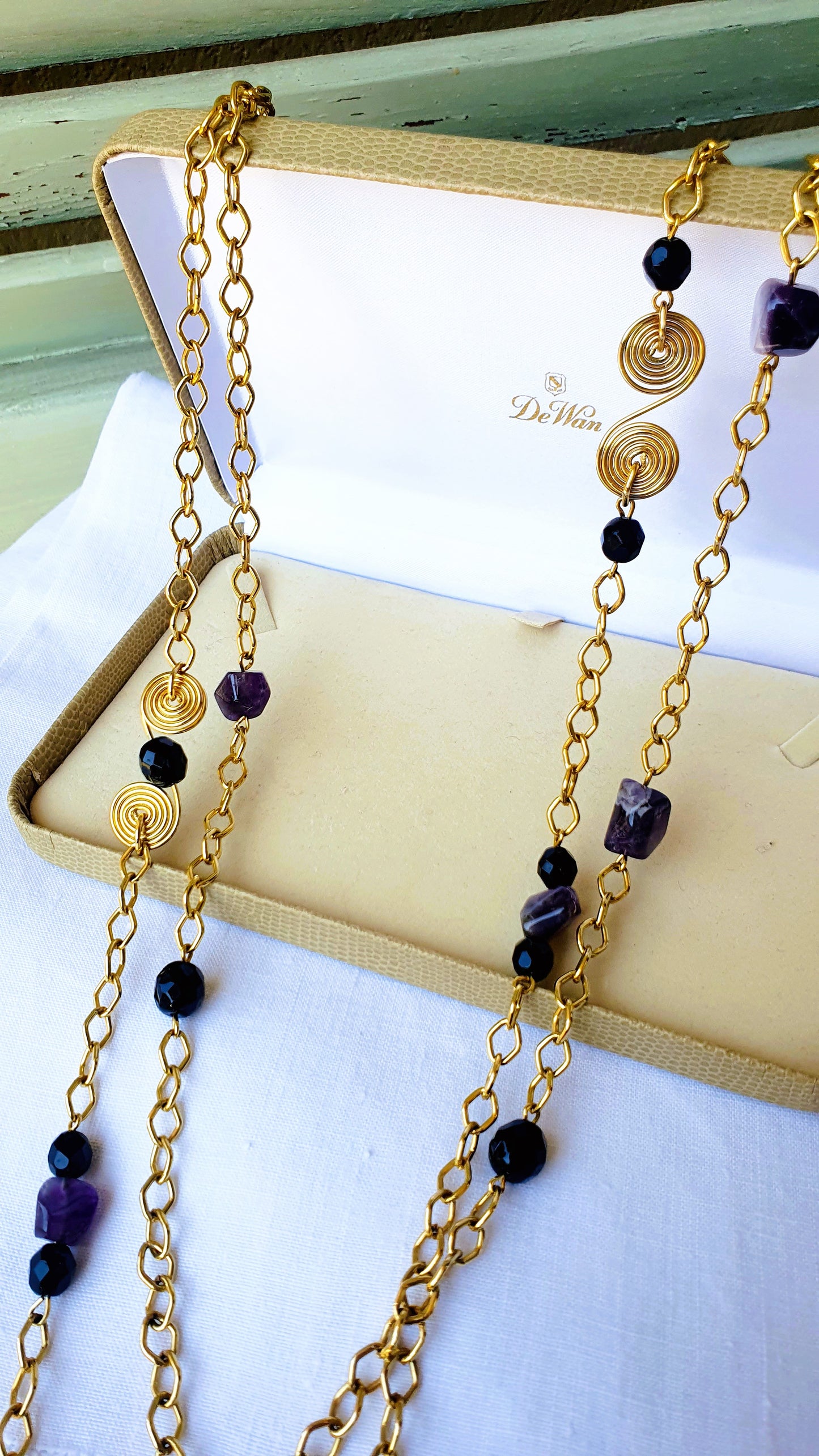 COLLANA DOPPIA VINTAGE DE WAN TORINO