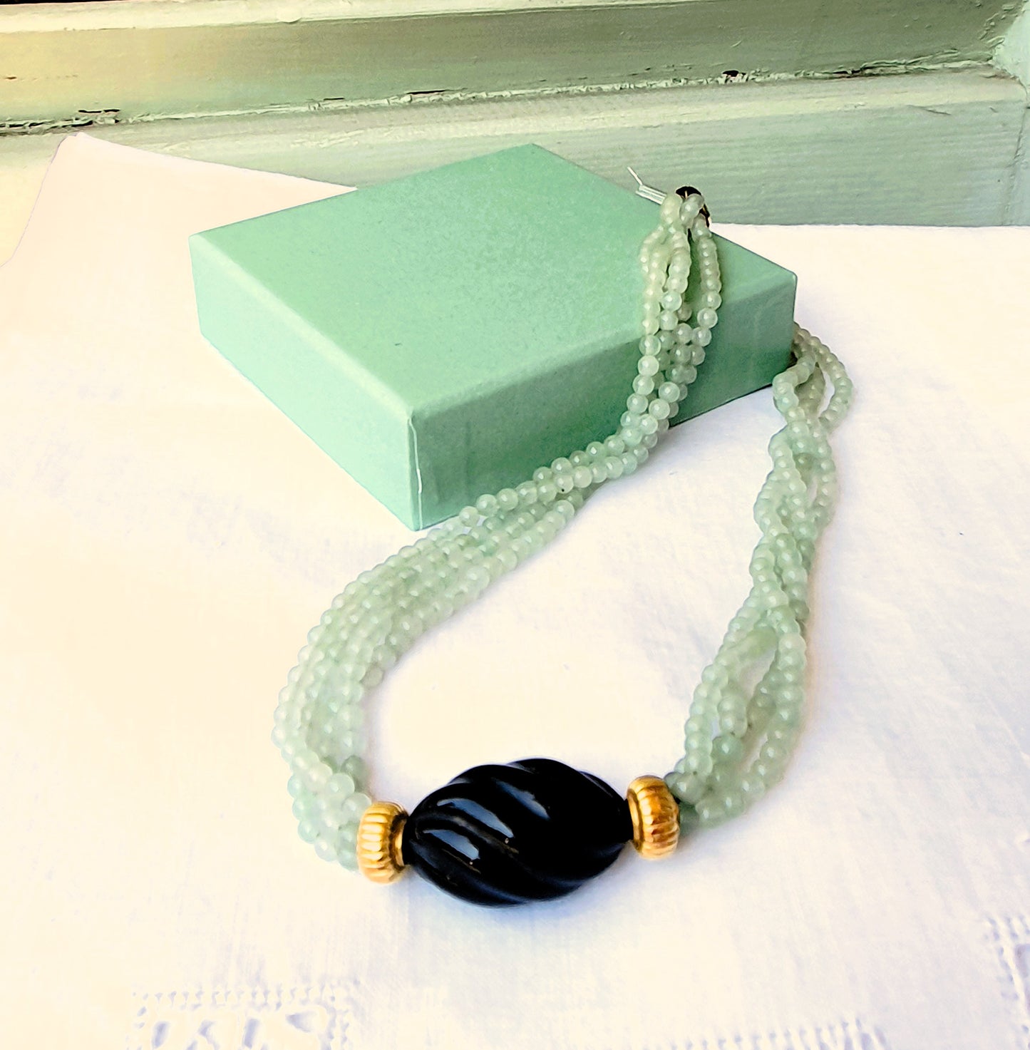 COLLANA GIROCOLLO MULTIFILO VINTAGE