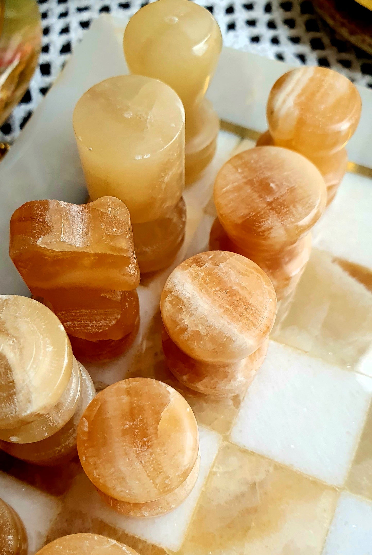 SCACCHIERA VINTAGE IN MARMO