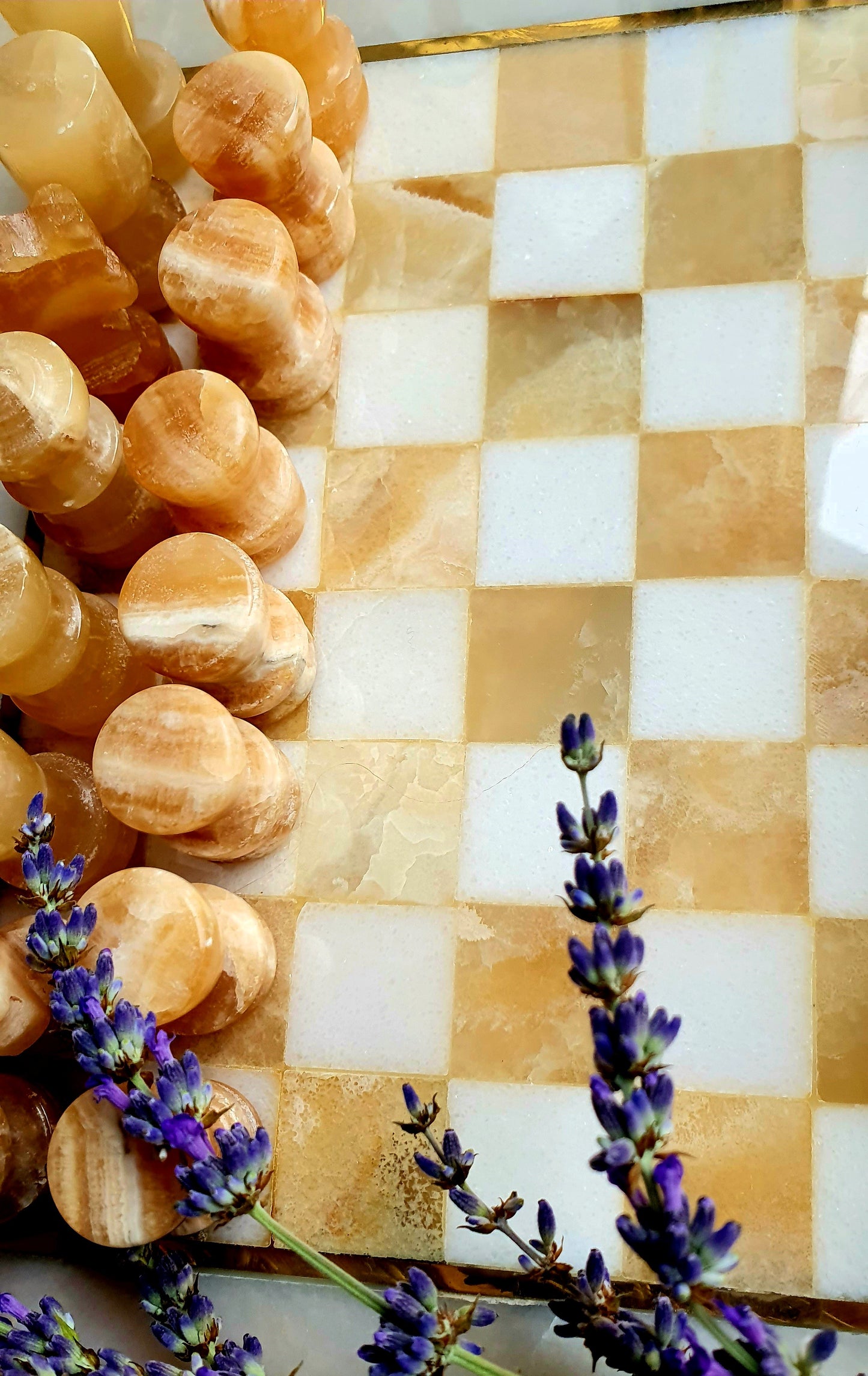 SCACCHIERA VINTAGE IN MARMO