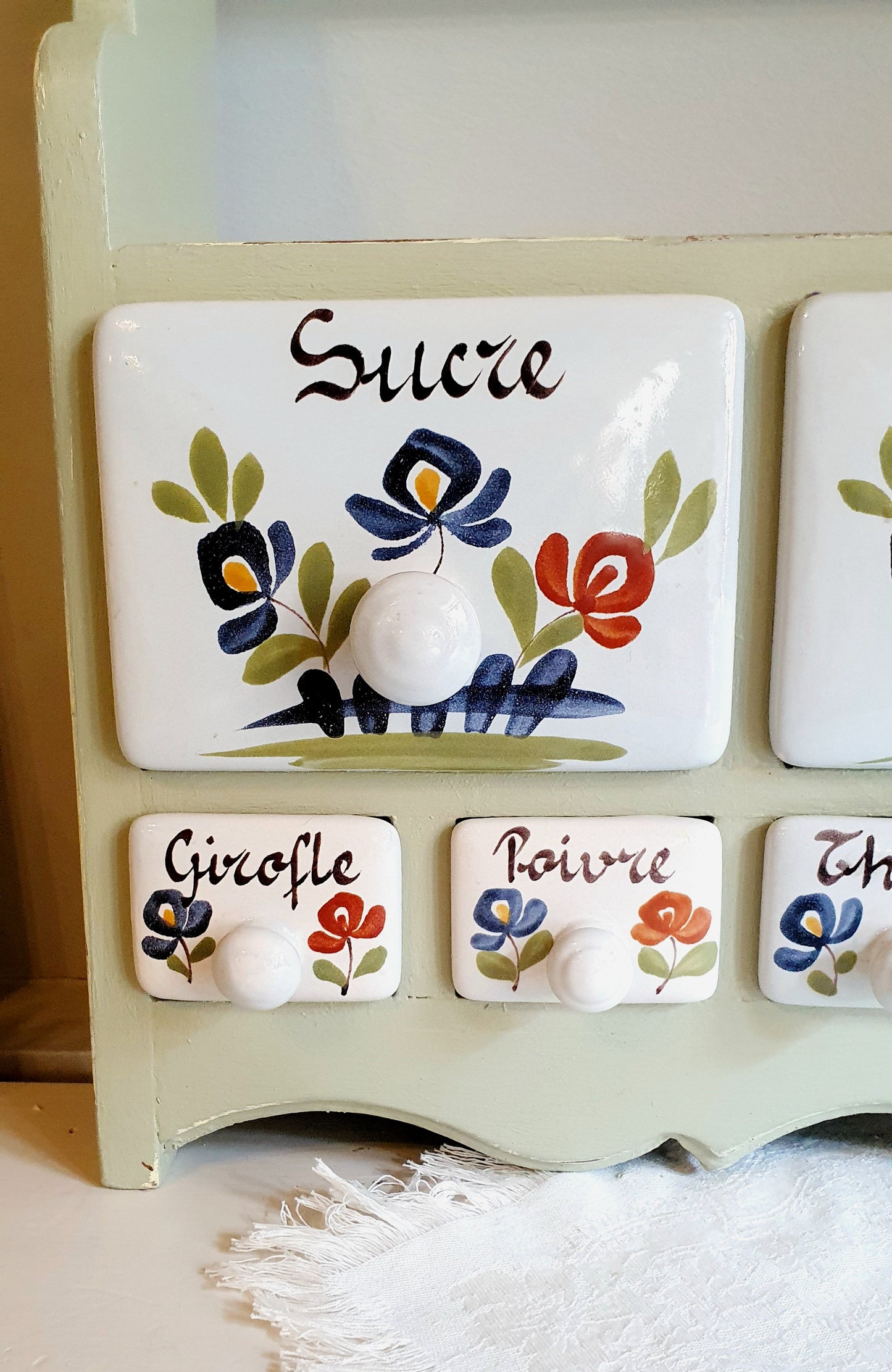 MENSOLA  PORTASPEZIE SCAFFALE SHABBY