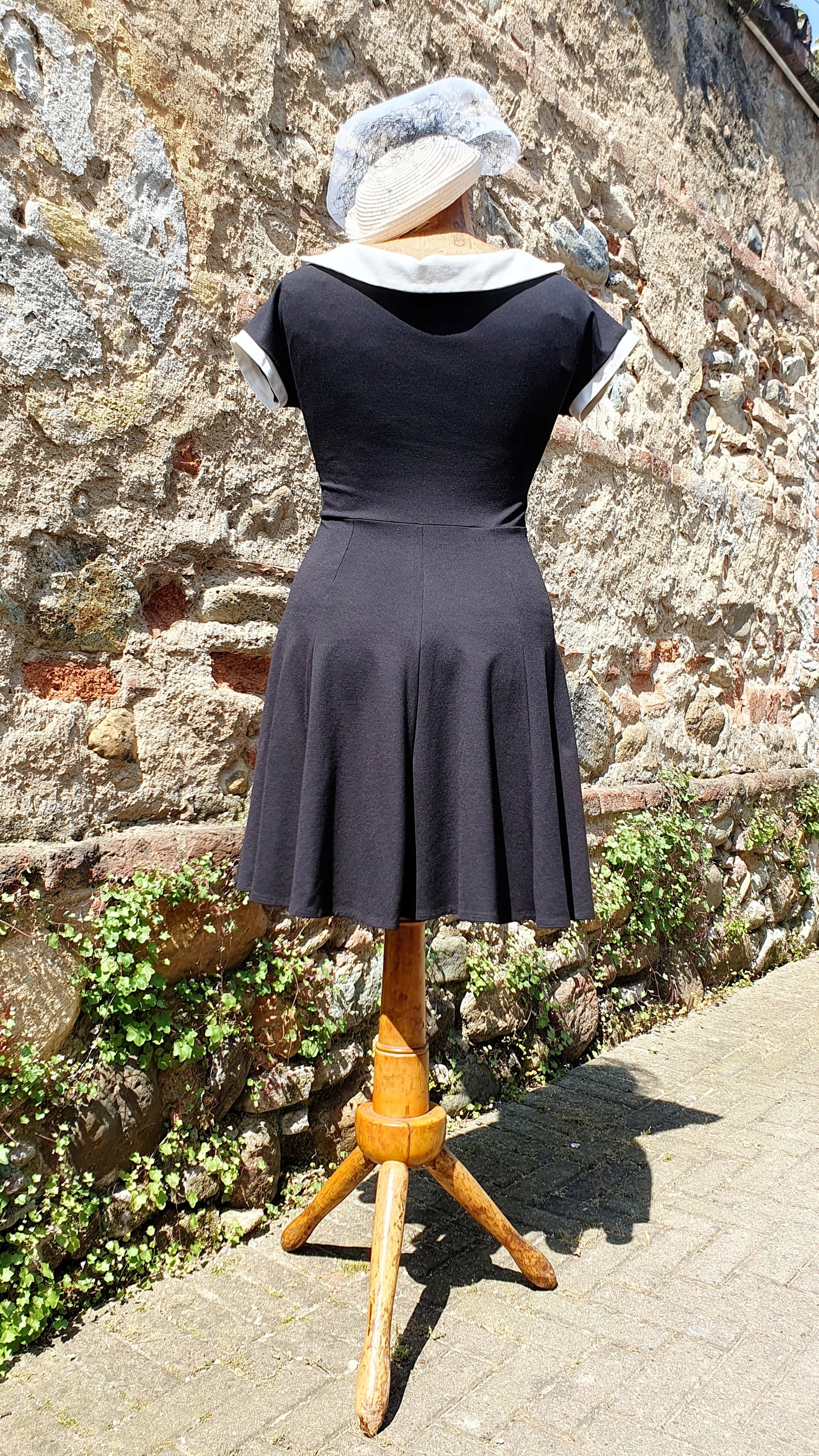 VESTITO DONNA DENNY ROSE STILE ANNI '60