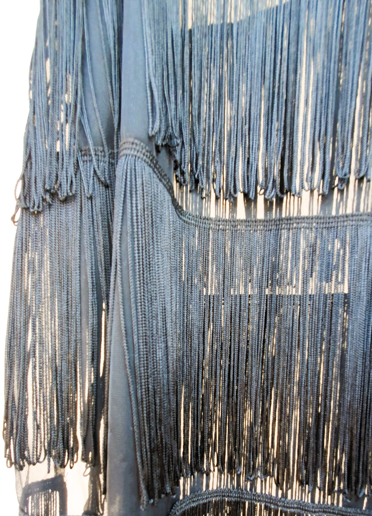 CANOTTA TOP NERO VINTAGE