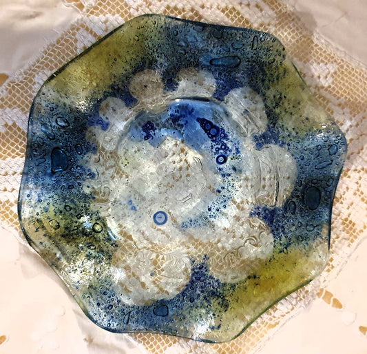 PIATTO ROTONDO ARTE VENEZIANA