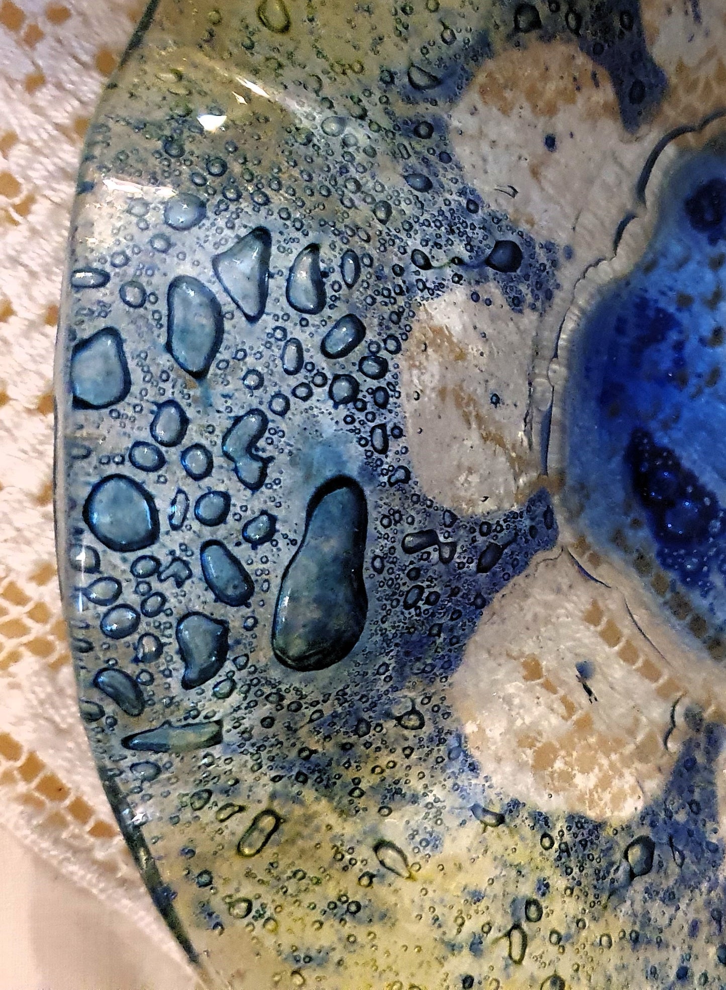 PIATTO ROTONDO ARTE VENEZIANA