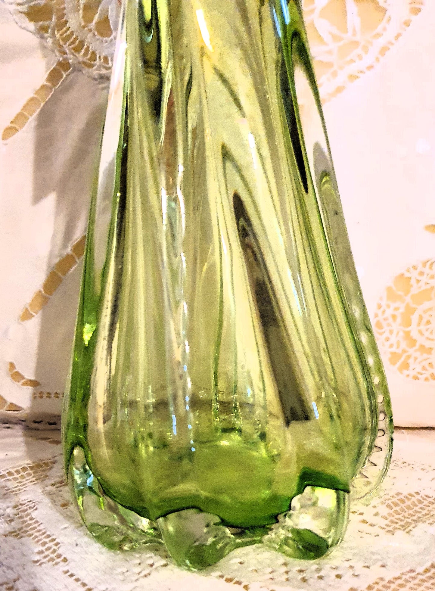 VASO VINTAGE IN VETRO DI MURANO