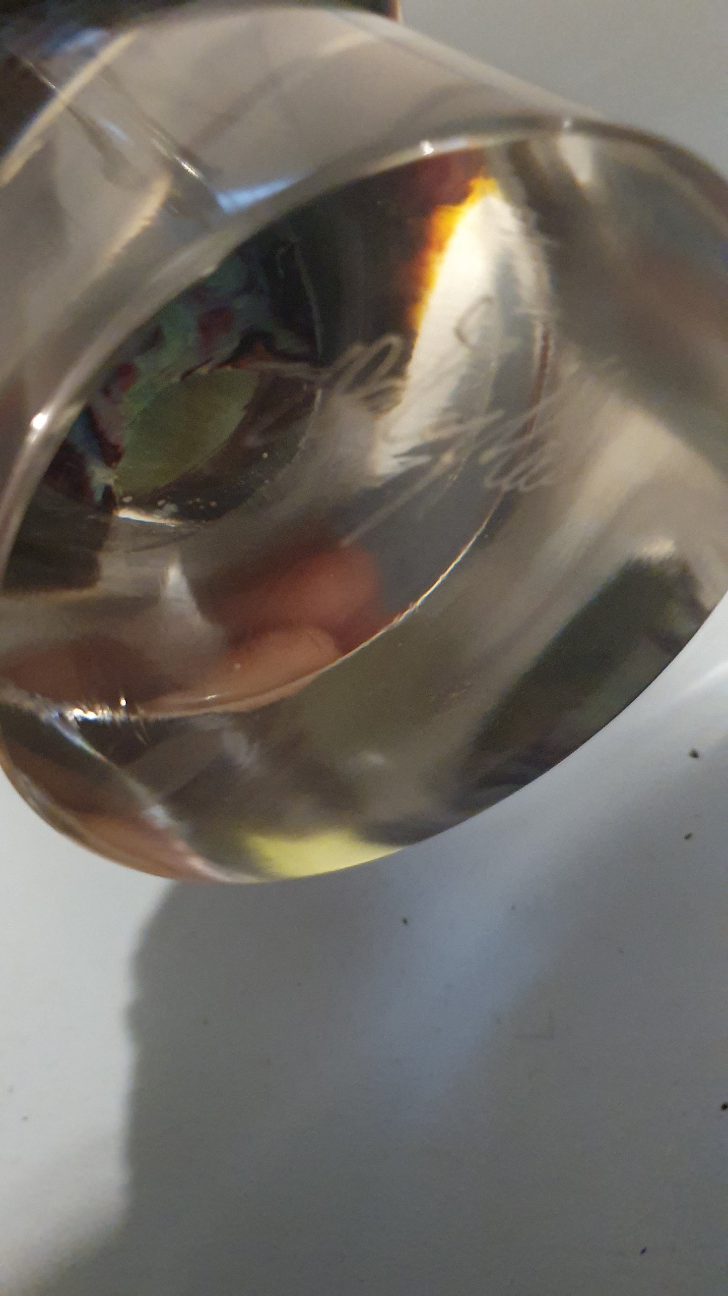 SCULTURA IN VETRO DI MURANO INTITOLATA "AMANTI"