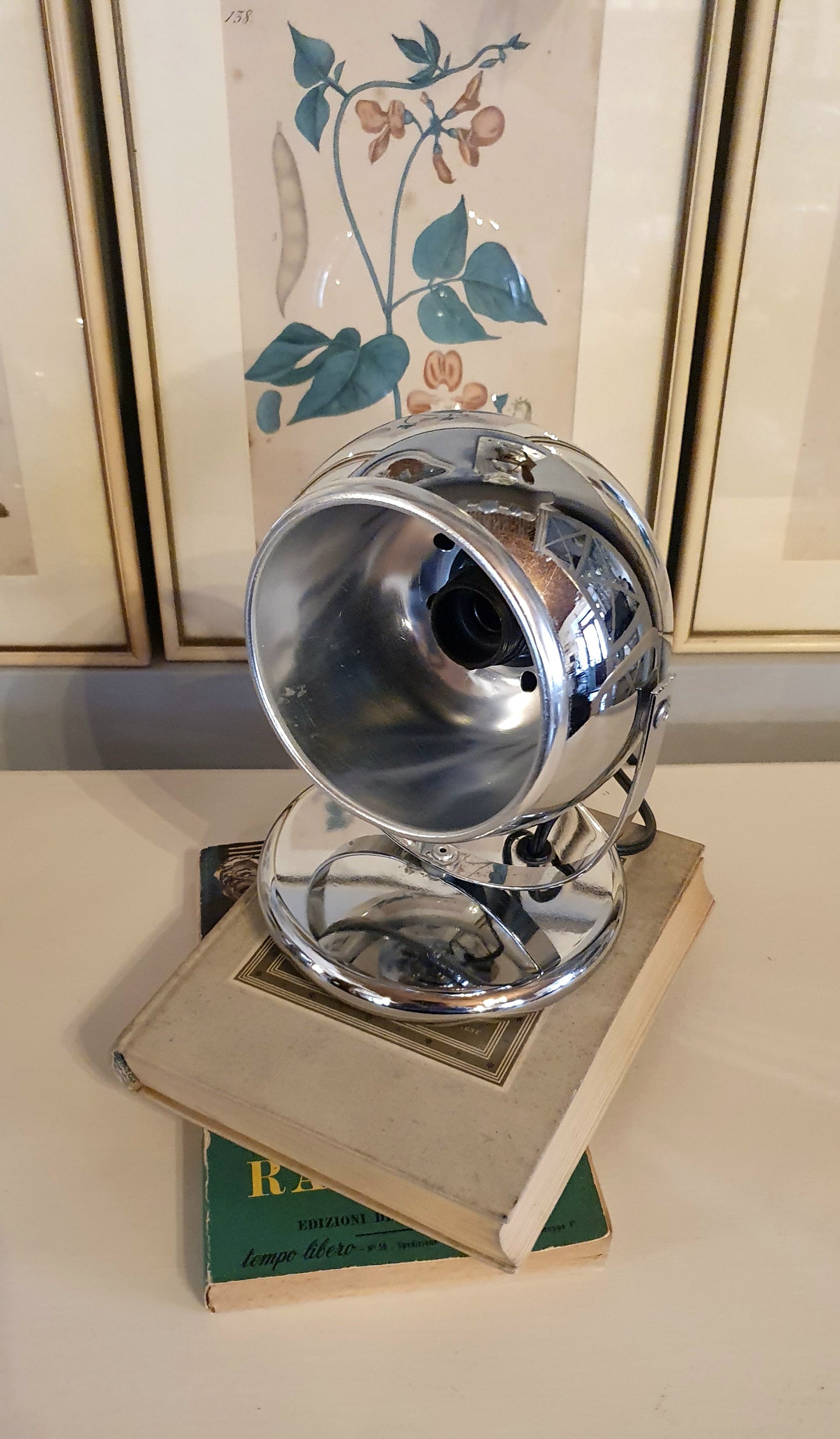 COPPIA DI LAMPADE STILE SPACE AGE ANNI '70