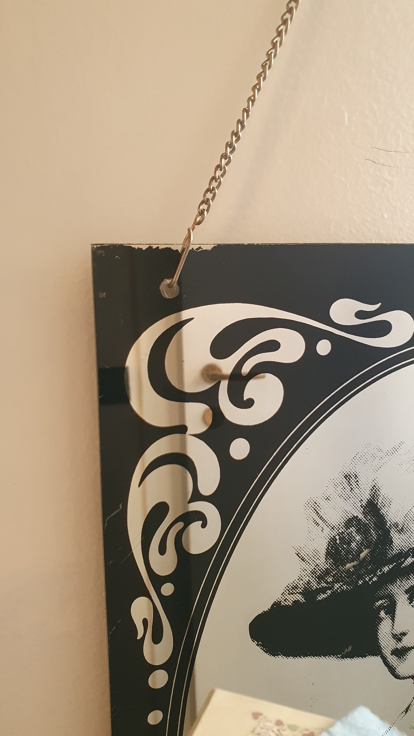 SPECCHIO PUBBLICITARIO VINTAGE COCA-COLA