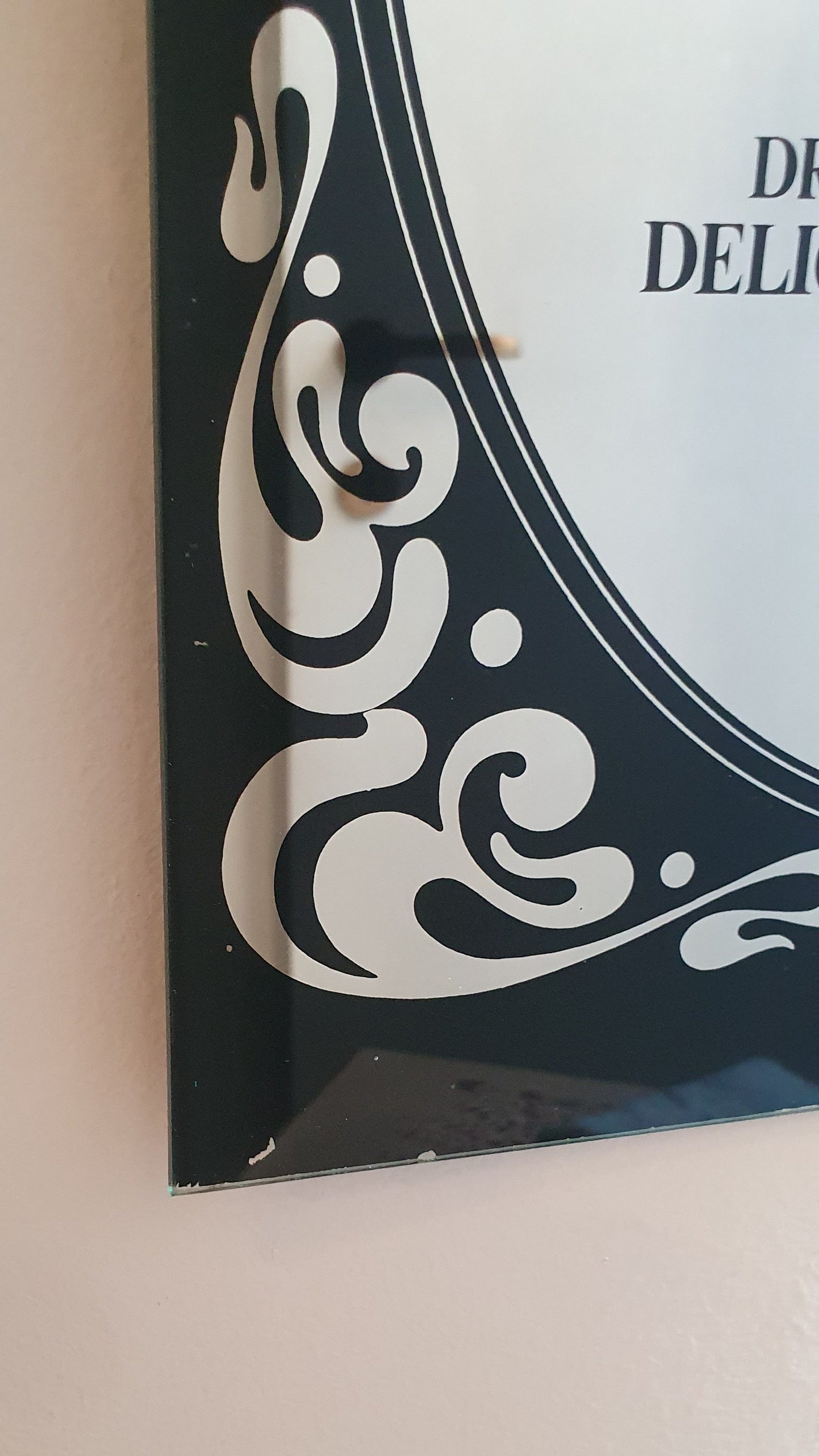 SPECCHIO PUBBLICITARIO VINTAGE COCA-COLA