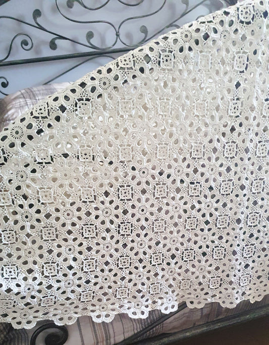 COPRILETTO IN PIZZO VINTAGE ANNI '50