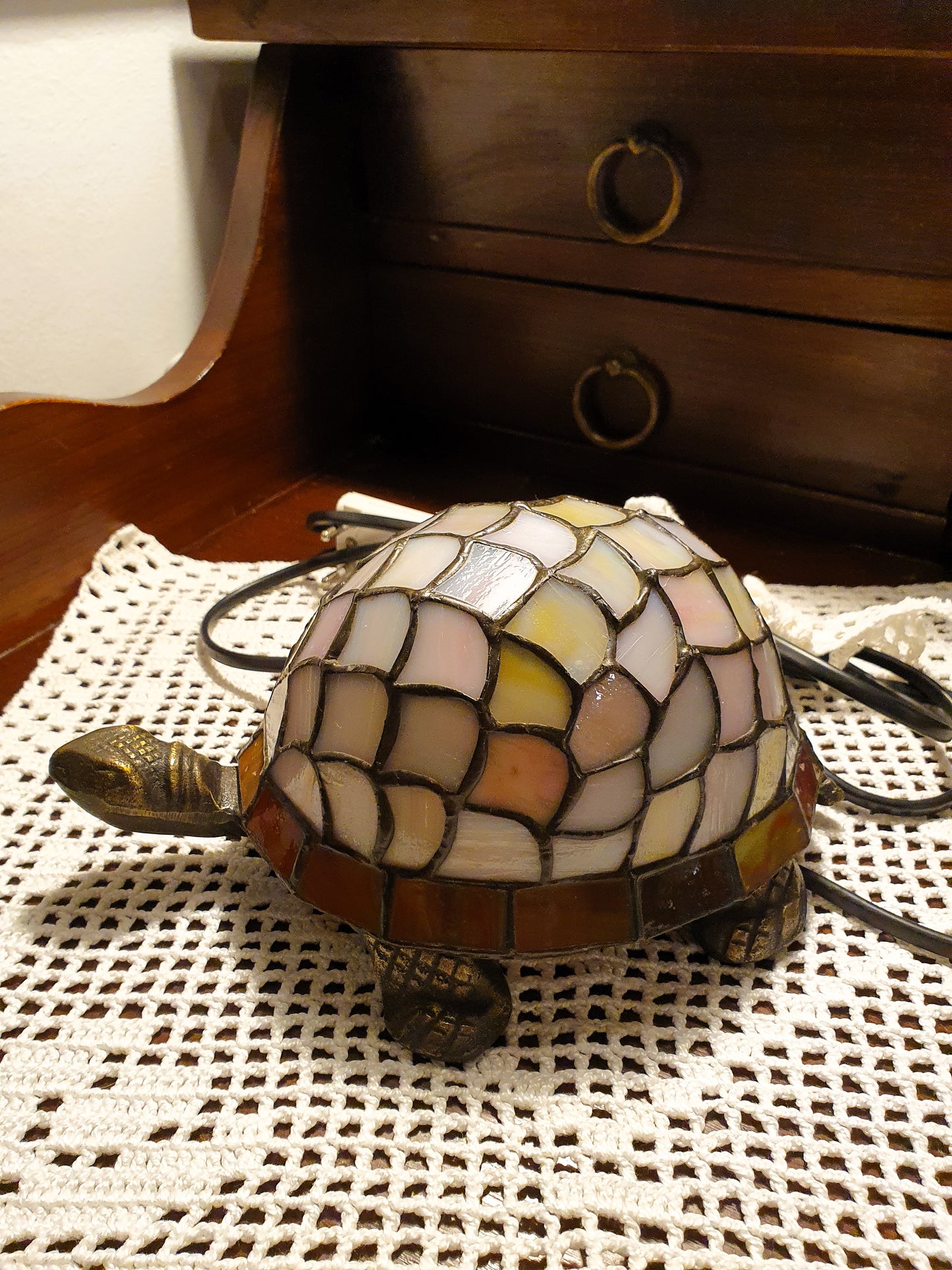 LAMPADA  A TARTARUGA STILE TIFFANY VINTAGE