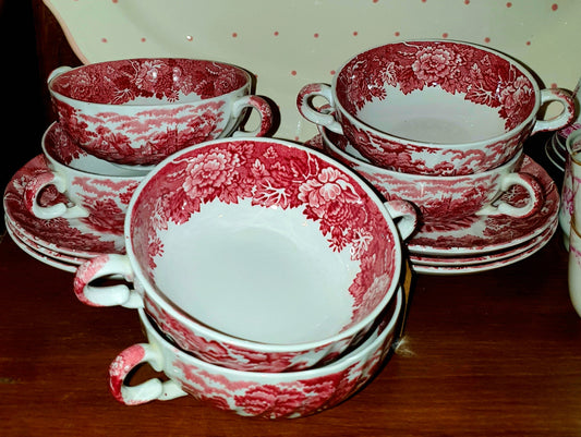 SERVIZIO DA 6 TAZZE INGLESI WOODS &SONS